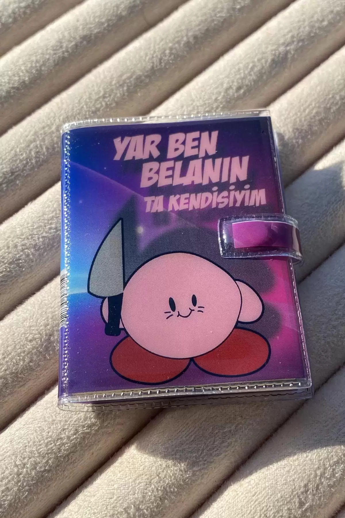 Karışık Renk Yar Ben Belanın Ta Kendisiyim Yazılı Mini Defter