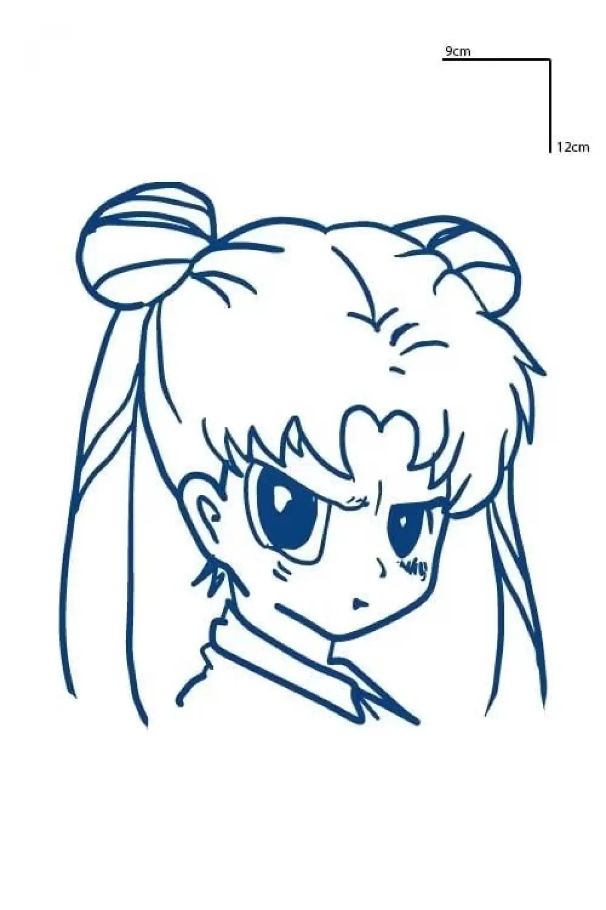 Kız Figürlü 12 Saat Sonra Kararan Geçici Dövme Tattoo