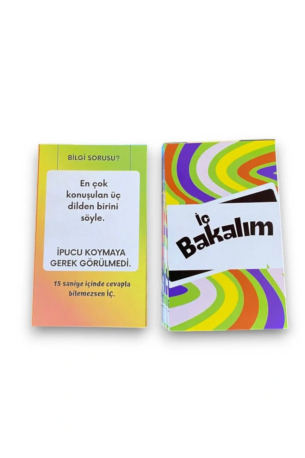 Moodunu Bul İç Bakalım Eğlence Yılbaşı Parti Dedektif Sevgili- Çift Oyunları Kart Oyunu