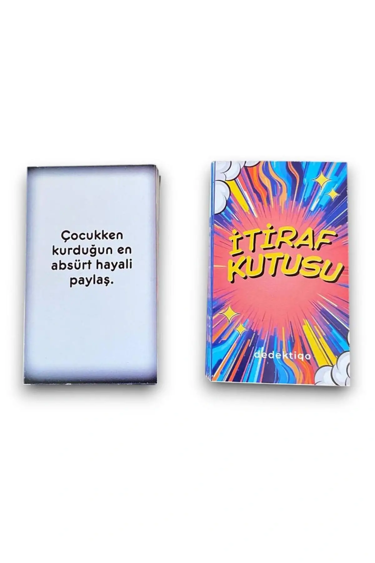 Moodunu Bul İtiraf Kutusu Eğlence Yılbaşı Parti Dedektif Sevgili- Çift Oyunları Kart Oyunu