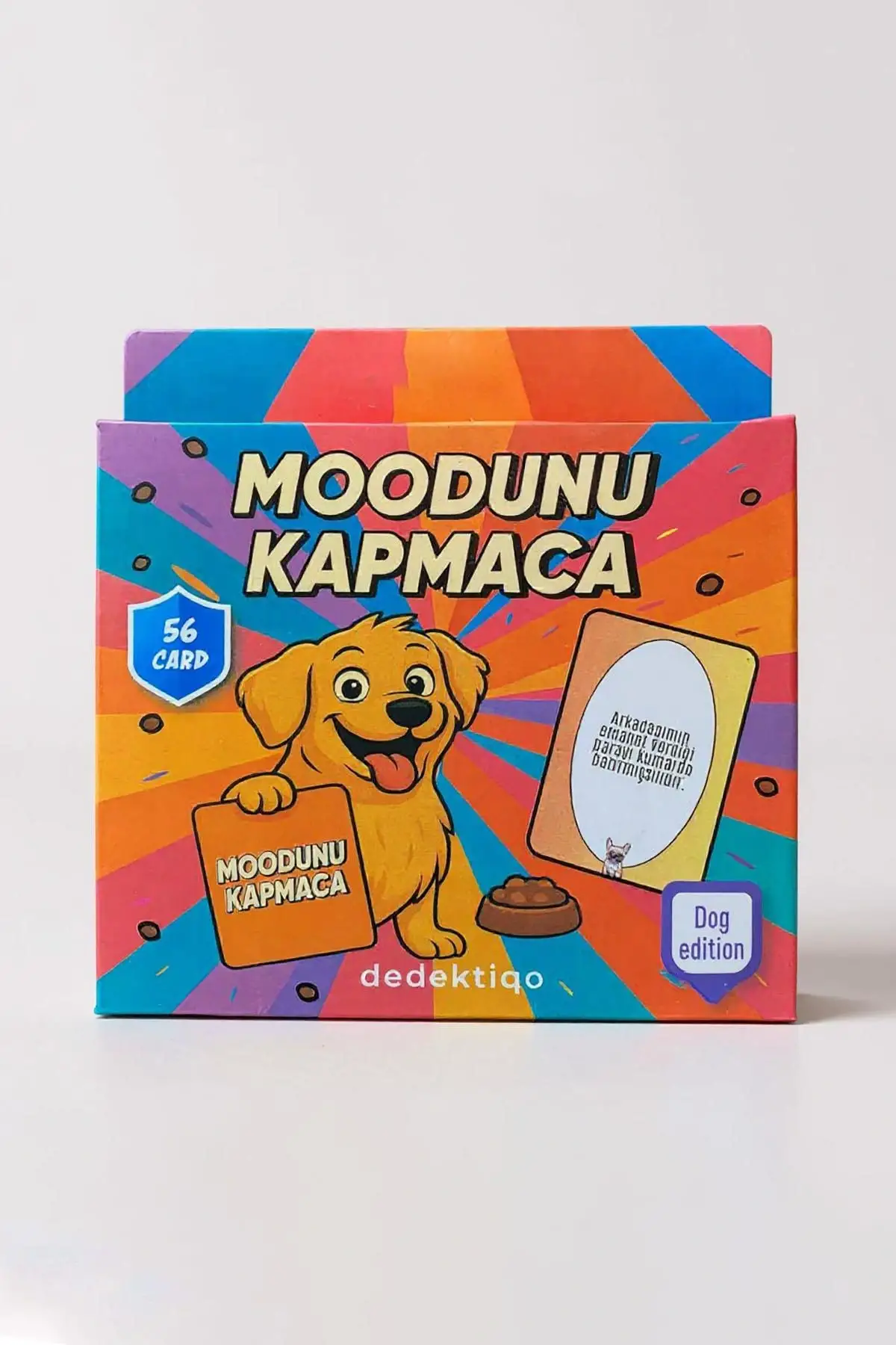 Moodunu Bul Kapmaca Köpek Seri 56 Kart Eğlence Yılbaşı Parti Dedektif Sevgili- Çift Oyunları Kart Oyunu