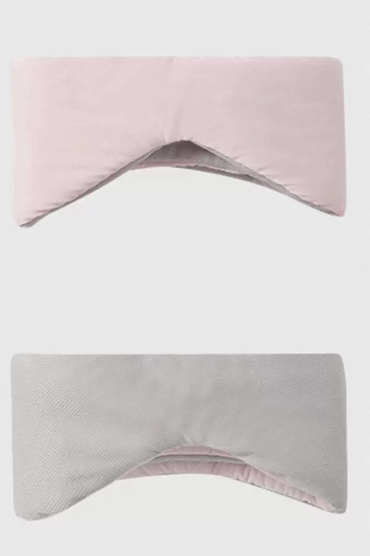 Pembe Renk Çıtçıtlı Uyku Bandı
