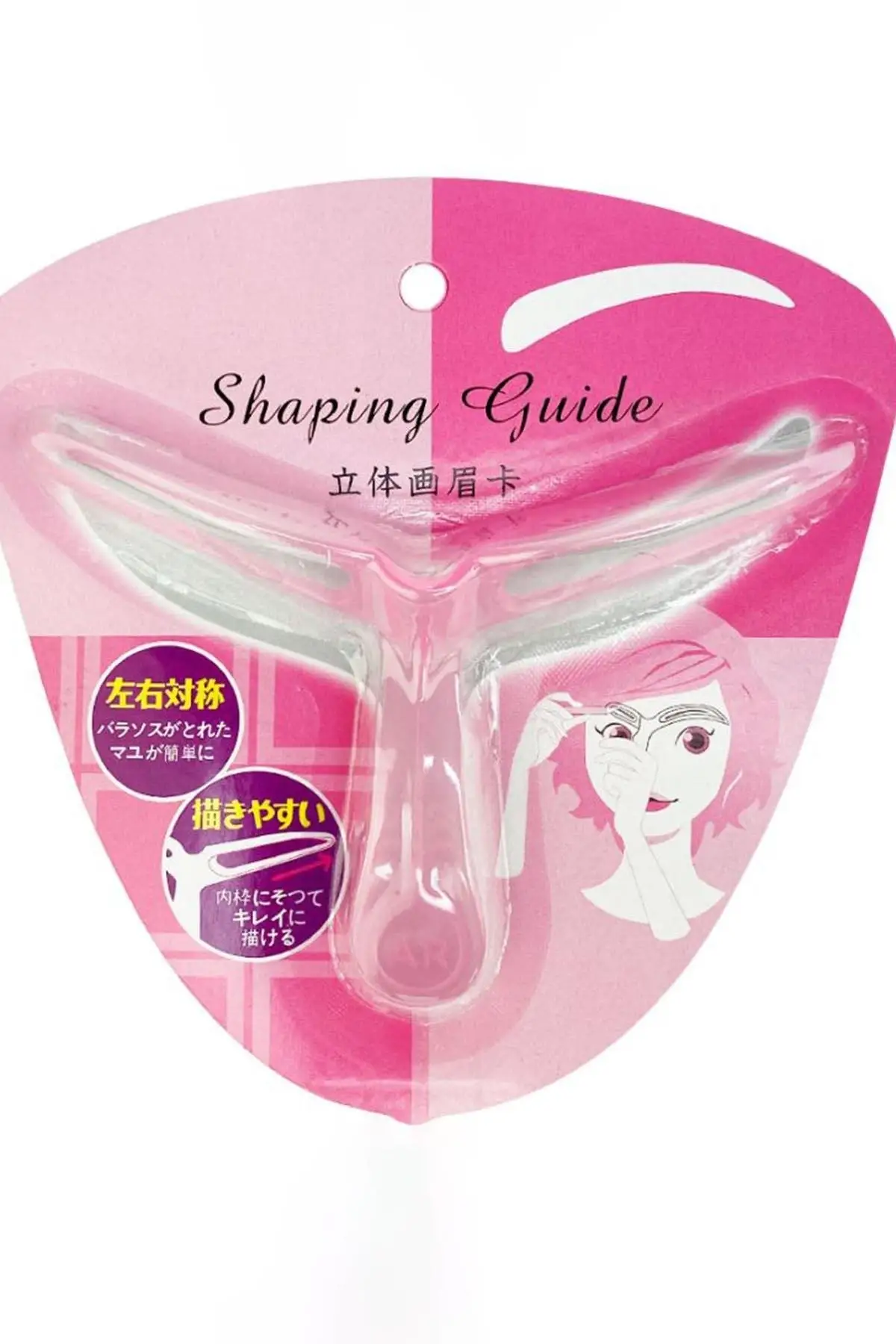 Pembe Renk Kaş Şekillendirme Aparatı