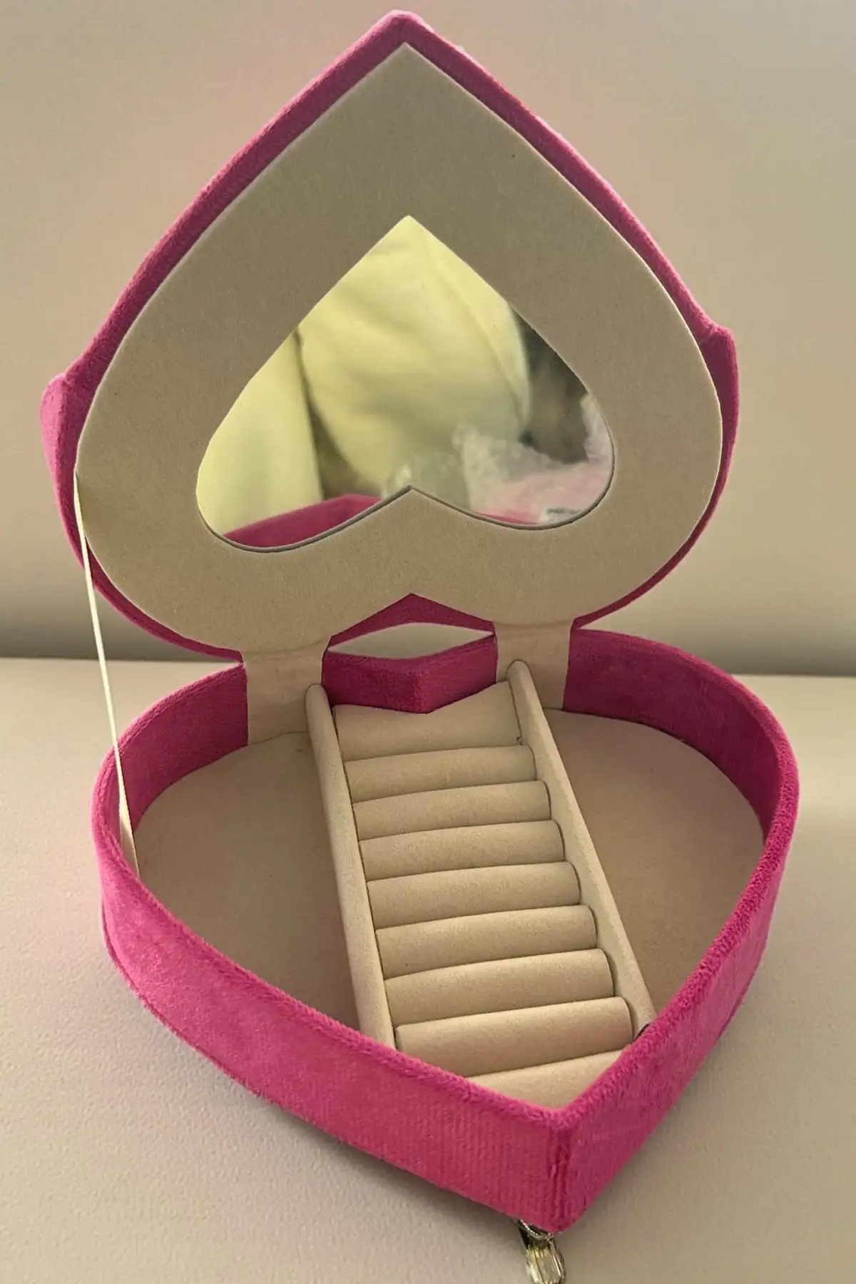 Pembe Renk Oyuncak Bebek Evi Kanepe, Takı Organizeri