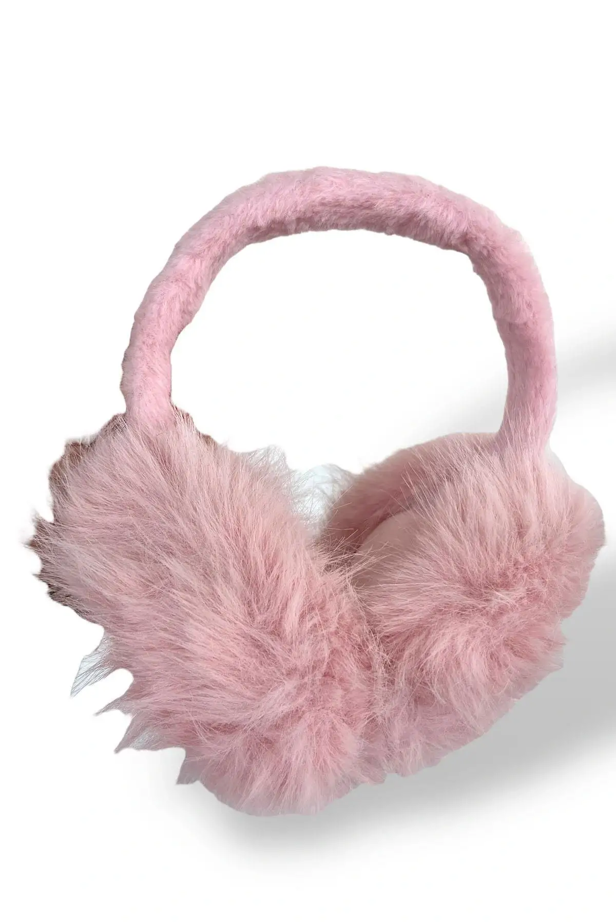 Pembe Renk Peluş Kulaklık