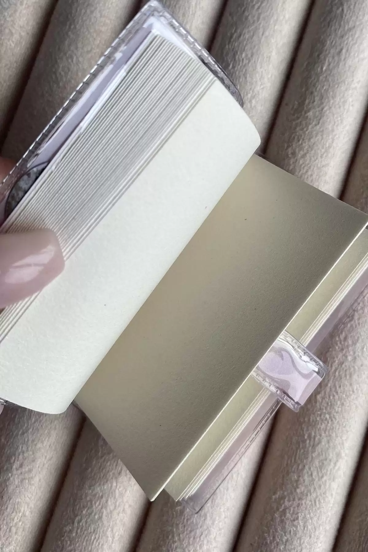 Pembe Renk Üzülmedim Ki Yazılı Mini Defter