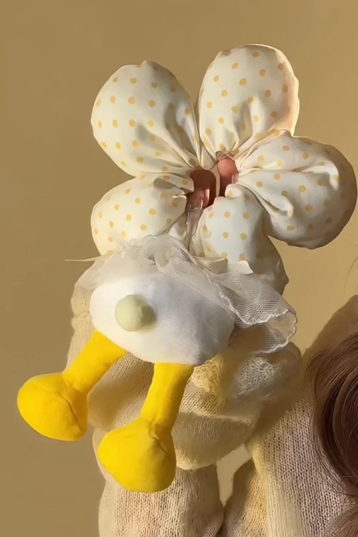 Sarı Renk Karışık Figürlü Simit Toka