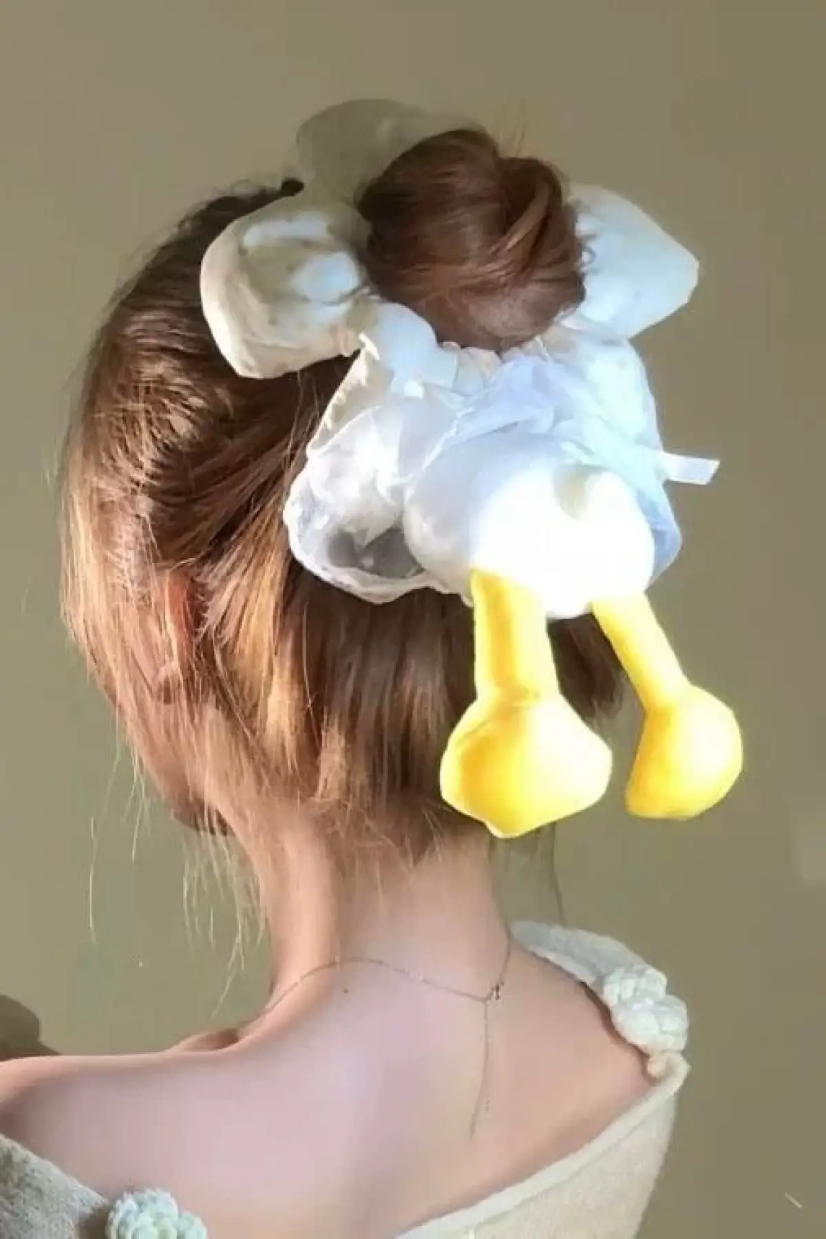 Sarı Renk Karışık Figürlü Simit Toka