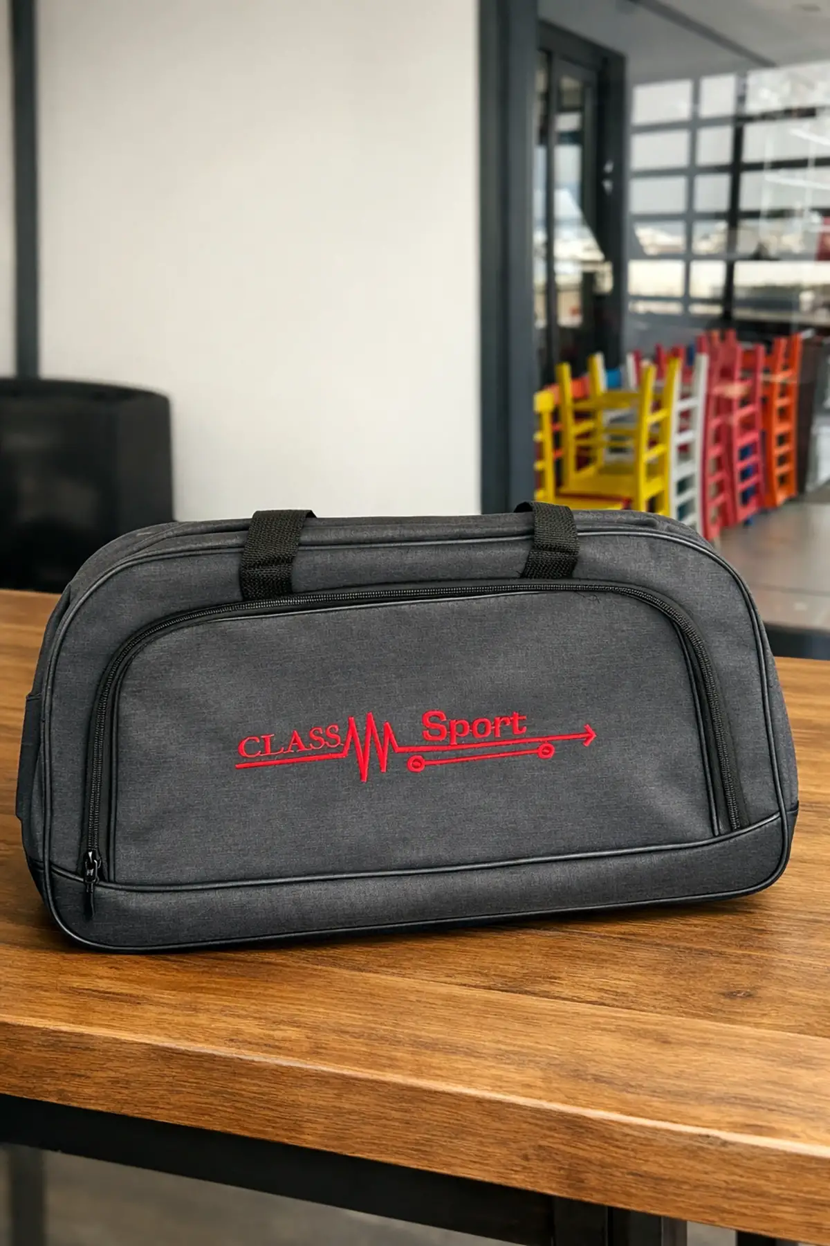 Siyah Renk Büyük Boy El Çantası/ Seyahat Çantası