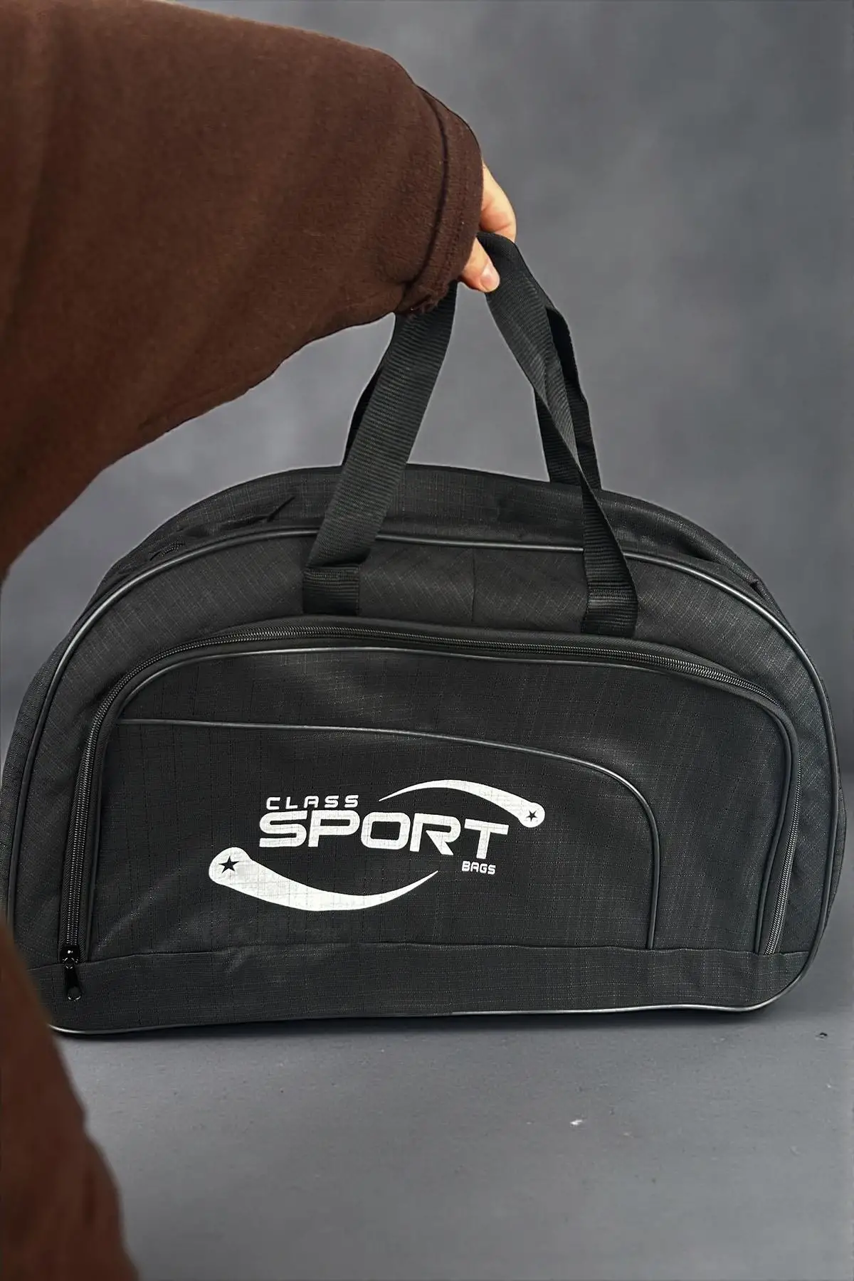 Siyah Renk Büyük Boy El Çantası/ Seyahat Çantası