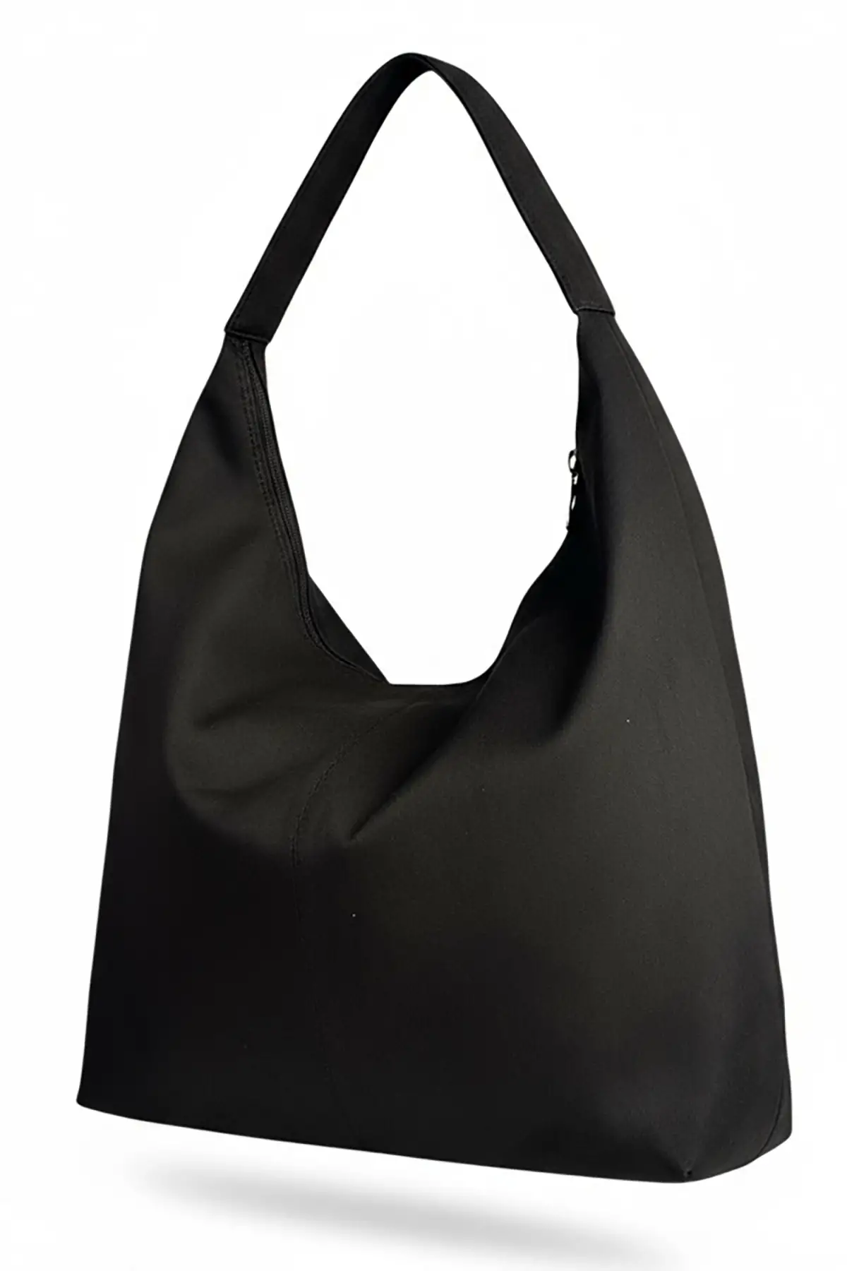 Siyah Renk Büyük Boy Süet Kadın Çanta