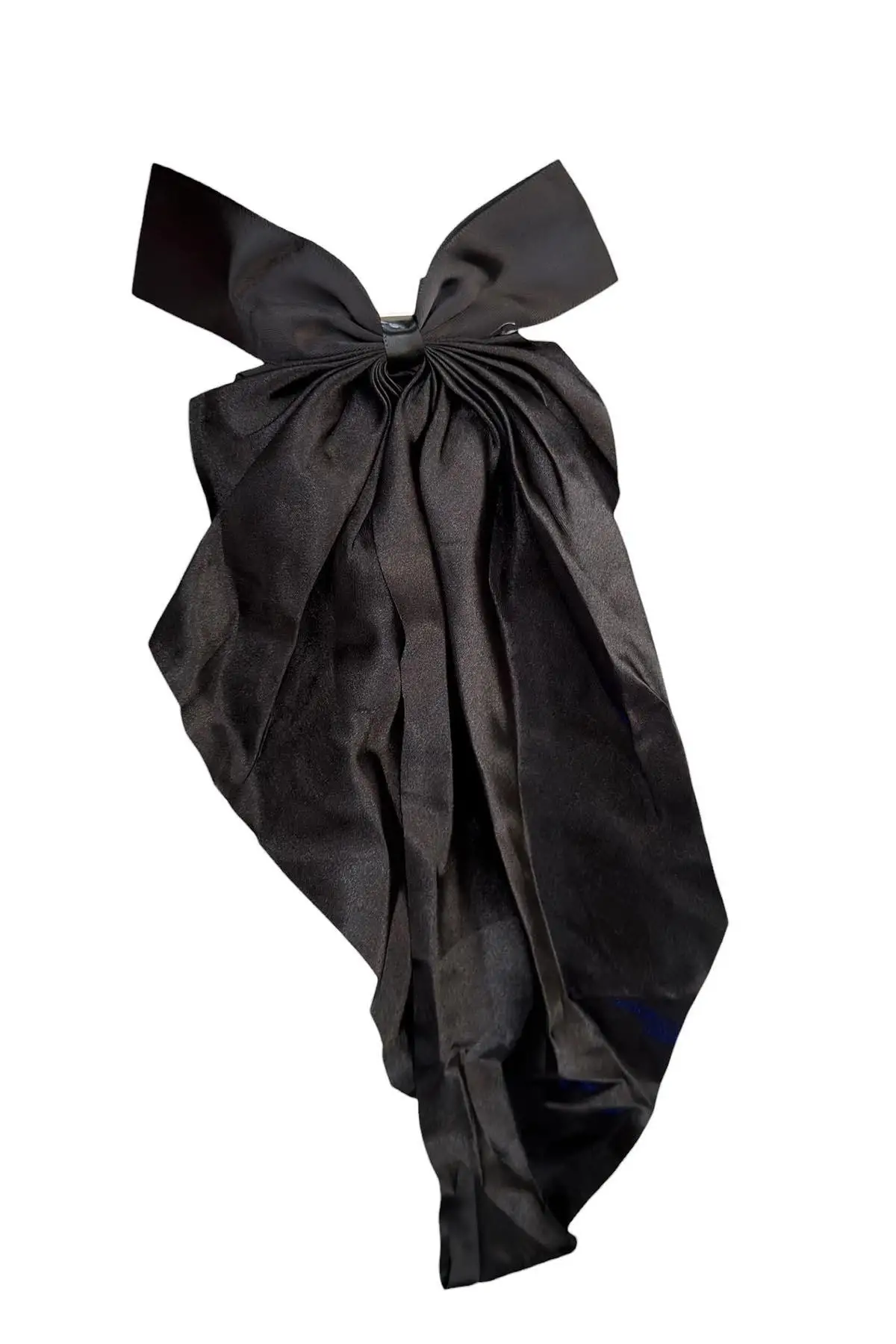 Siyah Renk Kurdele Pens Toka