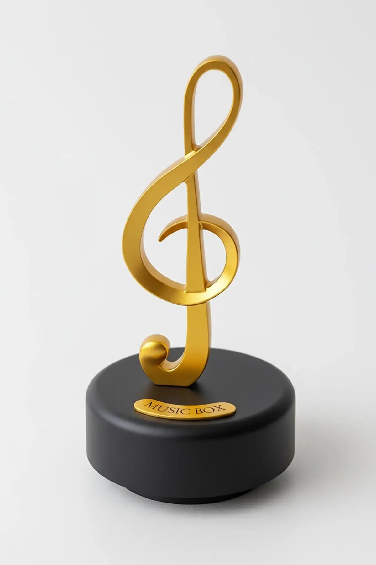 Sol Anahtar Figürlü Hareketli Müzik Kutusu