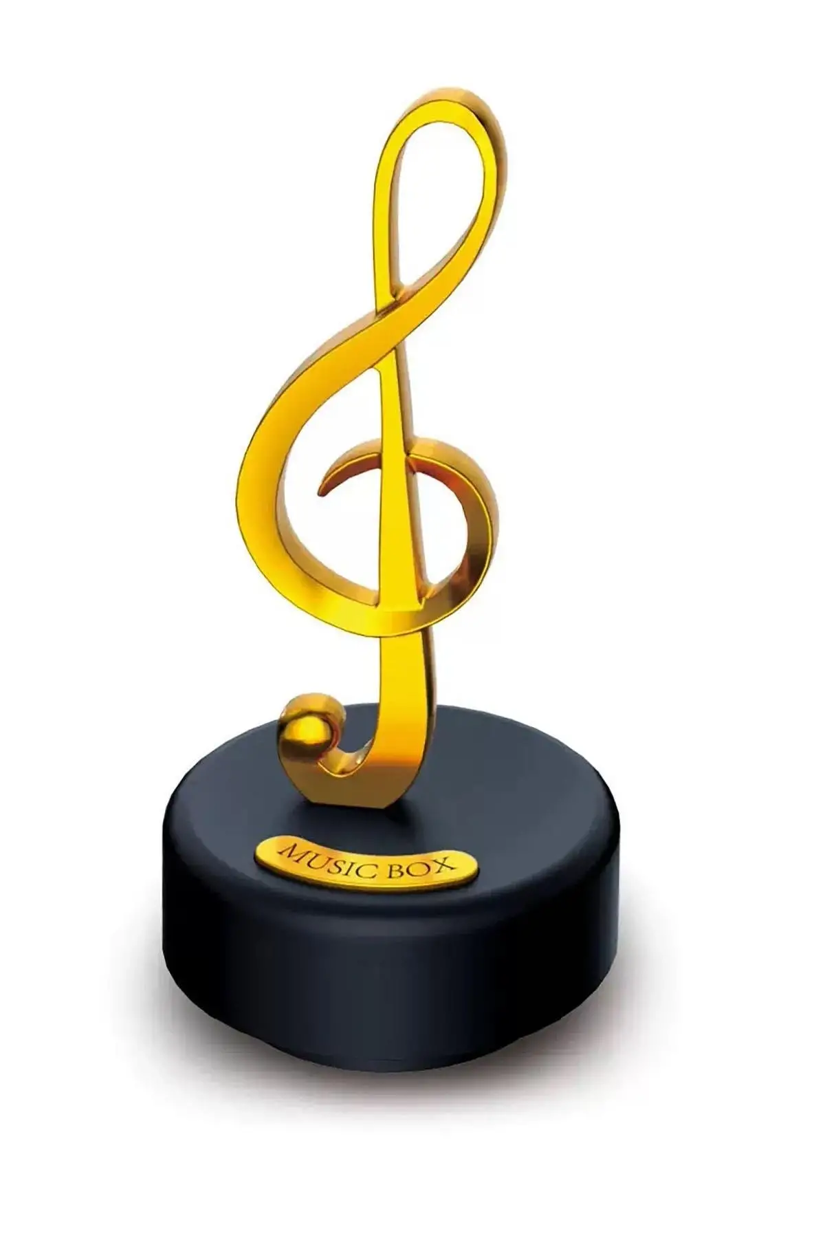 Sol Anahtar Figürlü Hareketli Müzik Kutusu