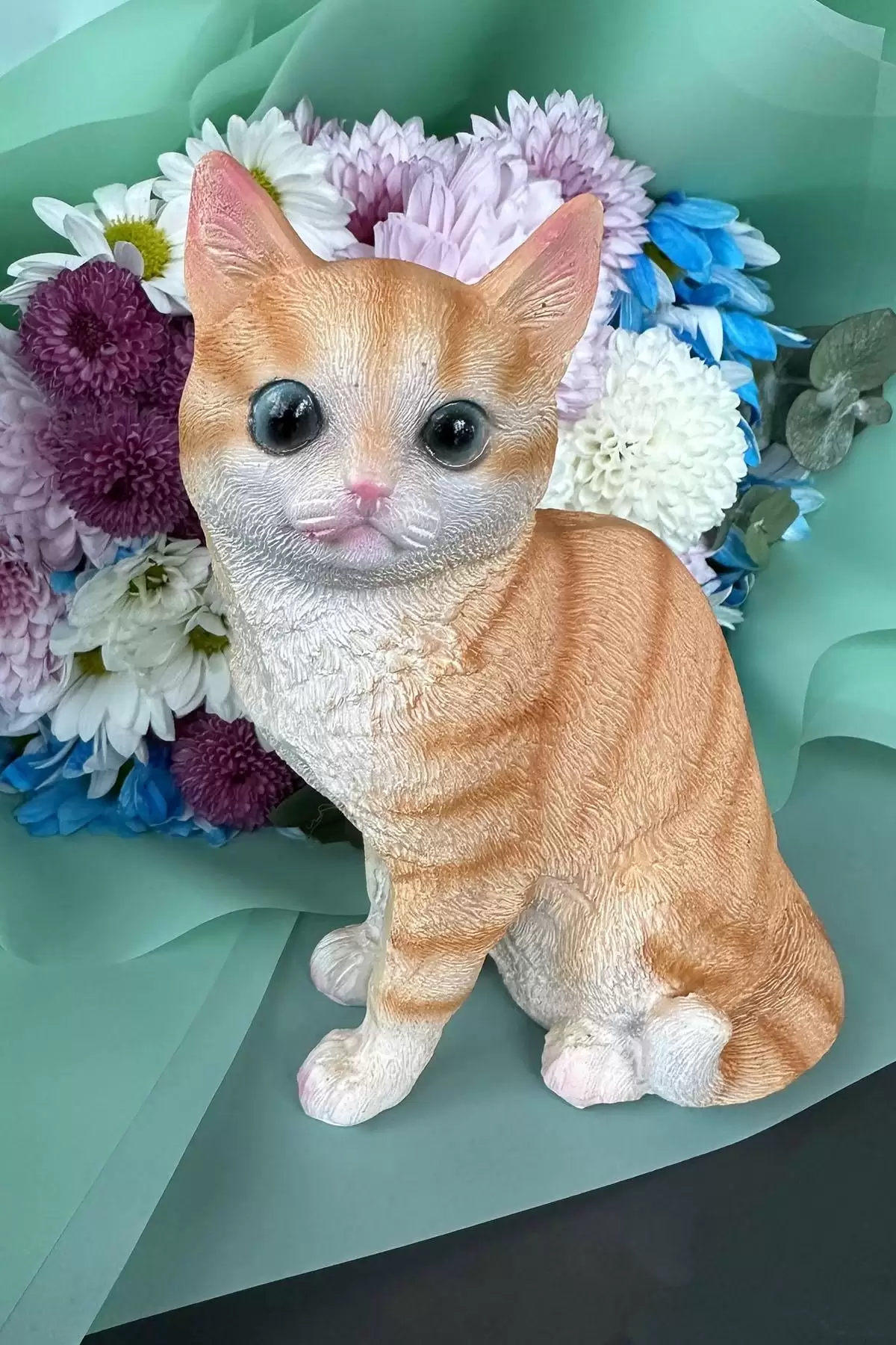 Süs Eşyası Kedi Figürlü Biblo