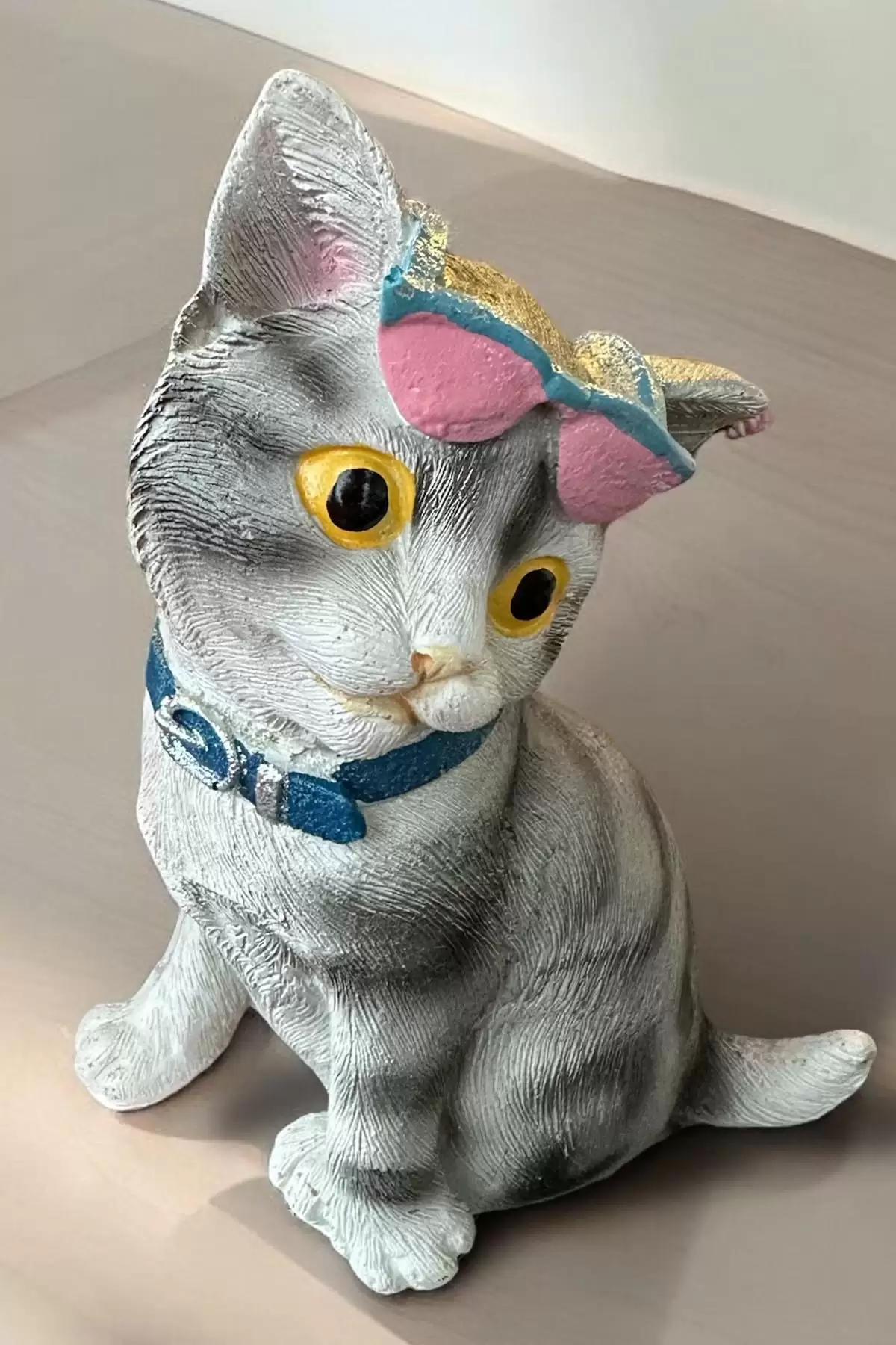 Süs Eşyası Kedi Figürlü Biblo