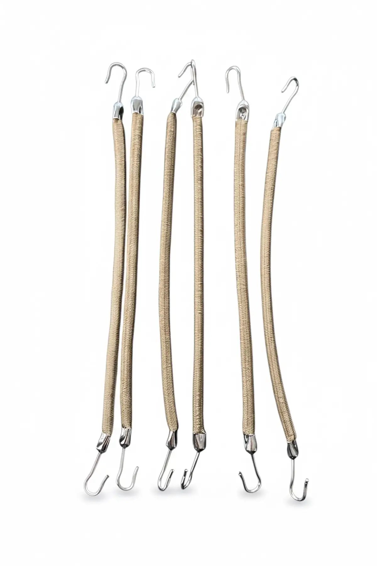 Vizon Renk 6lı Kancalı Toka Set