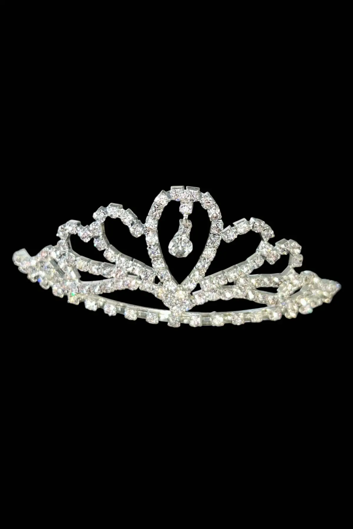 Zirkon Taşlı Gelin/Kına/Nişan/Söz Tasarım Taç