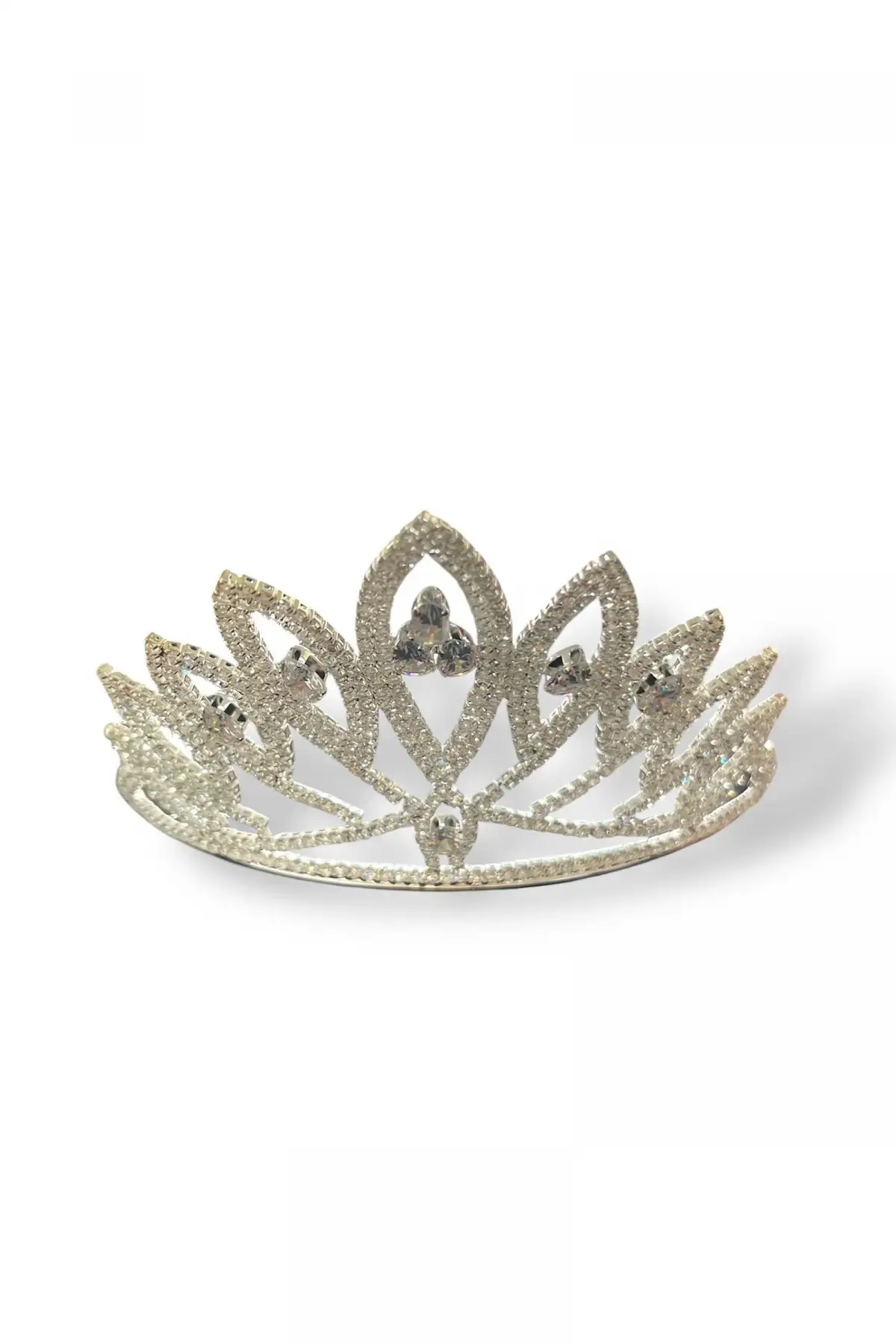 Zirkon Taşlı Gelin/Kına/Nişan/Söz Tasarım Taç