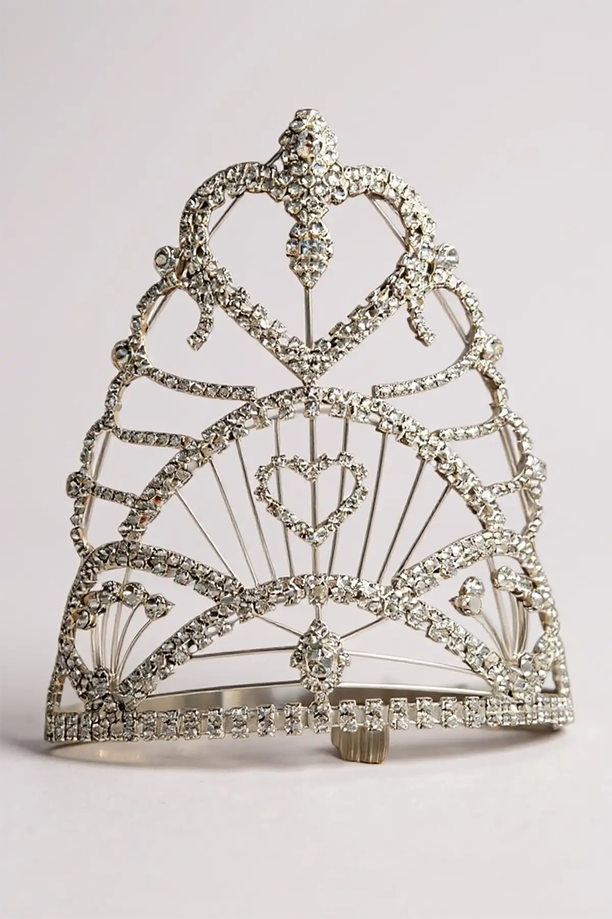 Zirkon Taşlı Gelin/Kına/Nişan/Söz Tasarım Taç