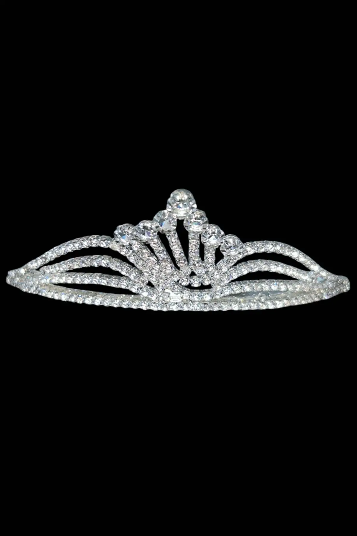 Zirkon Taşlı Gelin/Kına/Nişan/Söz Tasarım Taç