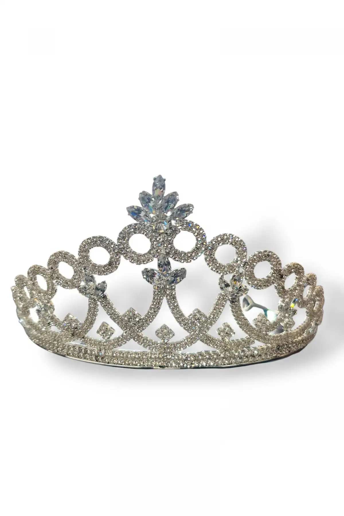 Zirkon Taşlı Gelin/Kına/Nişan/Söz Tasarım Taç