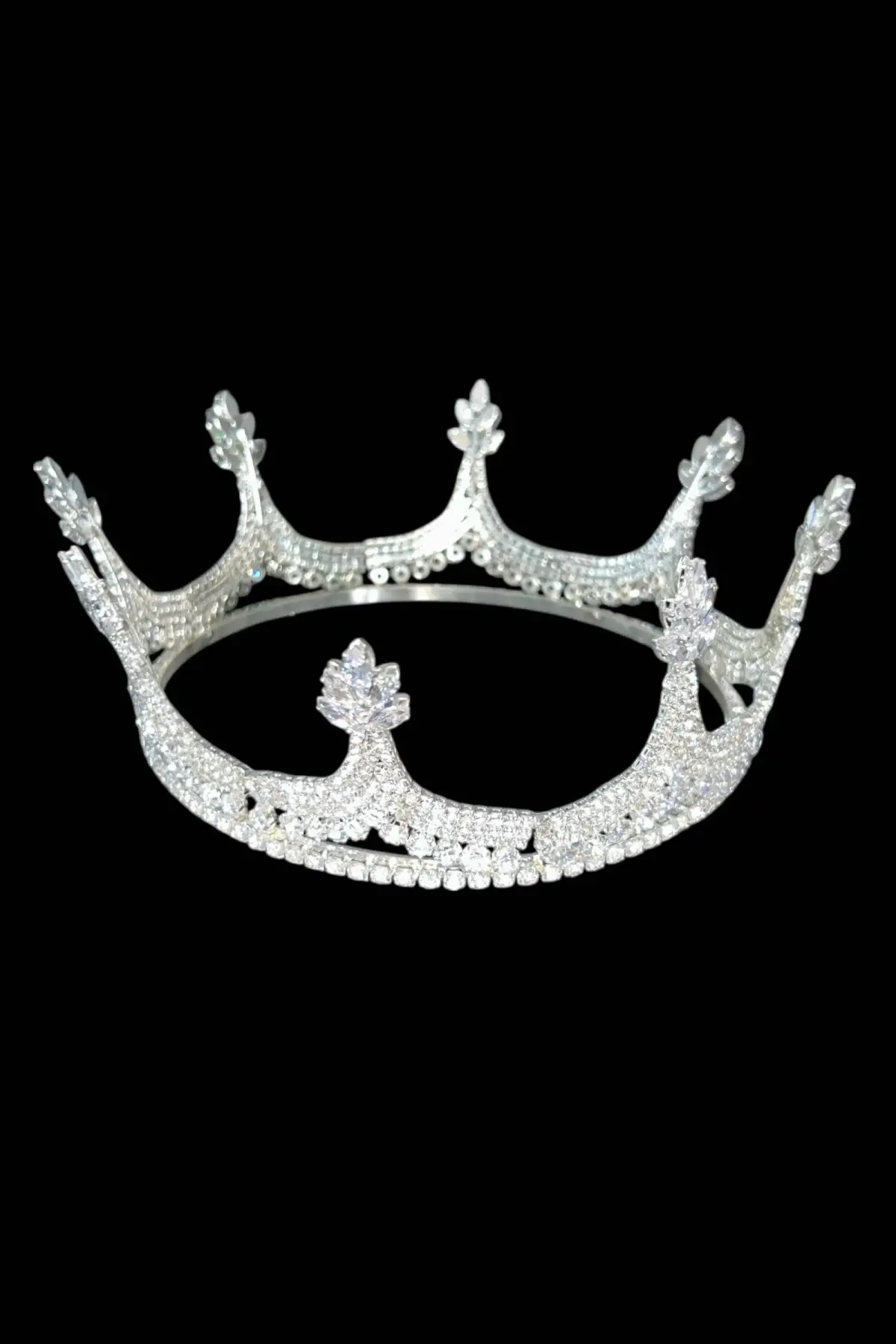 Zirkon Taşlı Gelin/Kına/Nişan/Söz Tasarım Taç