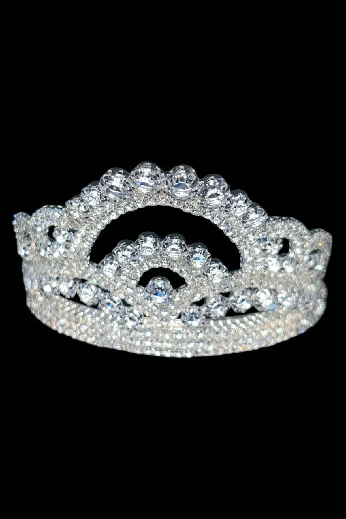 Zirkon Taşlı Gelin/Kına/Nişan/Söz Tasarım Taç