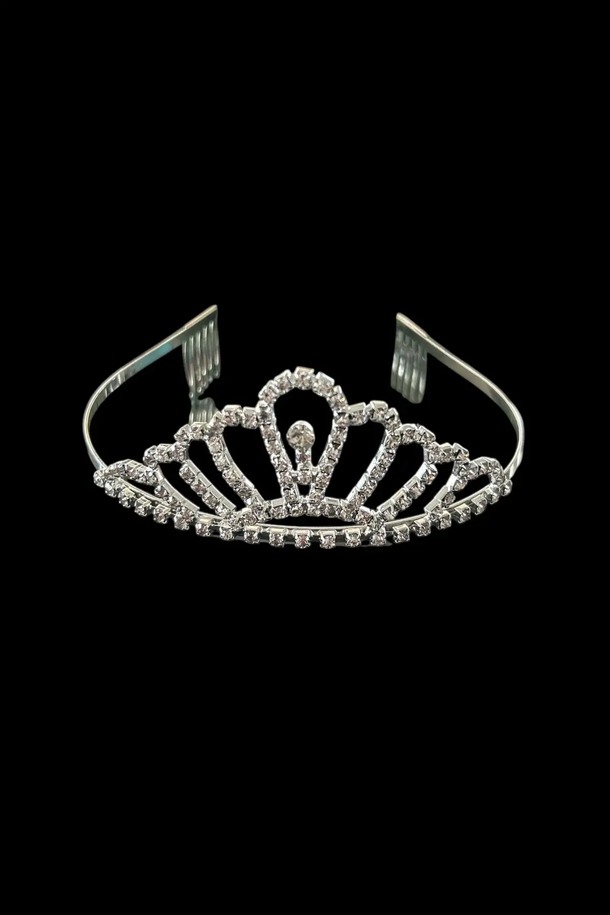 Zirkon Taşlı Gelin/Kına/Nişan/Söz Tasarım Taç