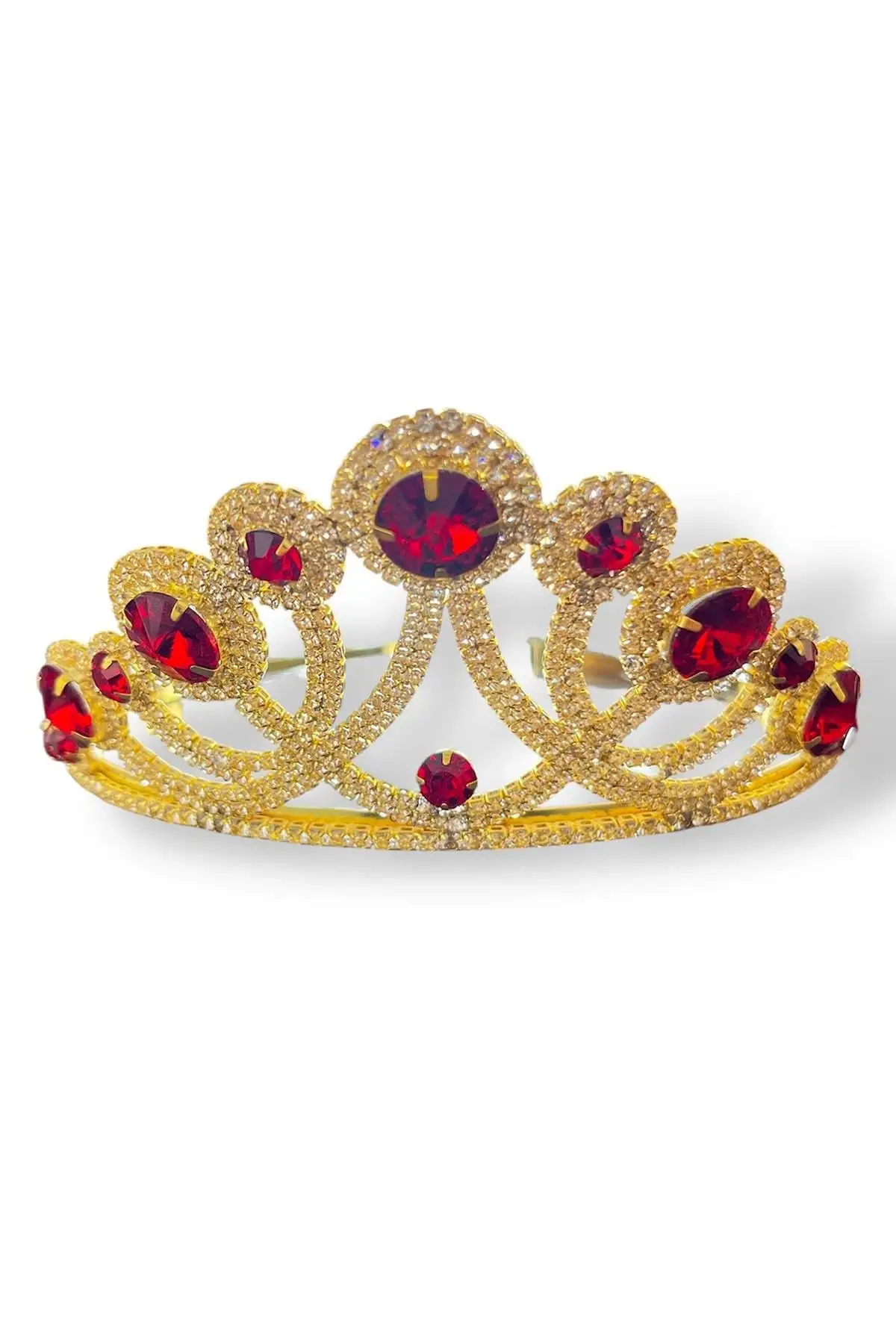 Zirkon Taşlı Gelin/Kına/Nişan/Söz Tasarım Taç