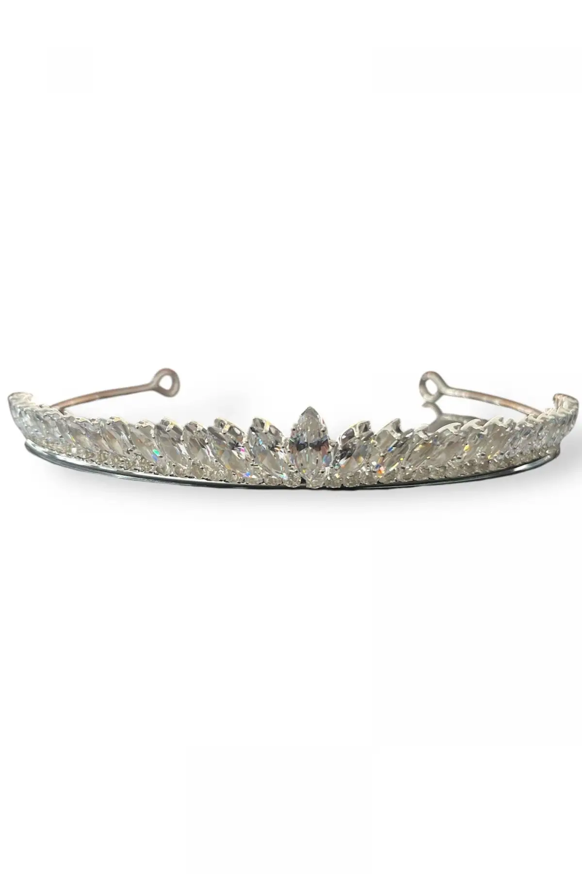 Zirkon Taşlı Gelin/Kına/Nişan/Söz Tasarım Taç