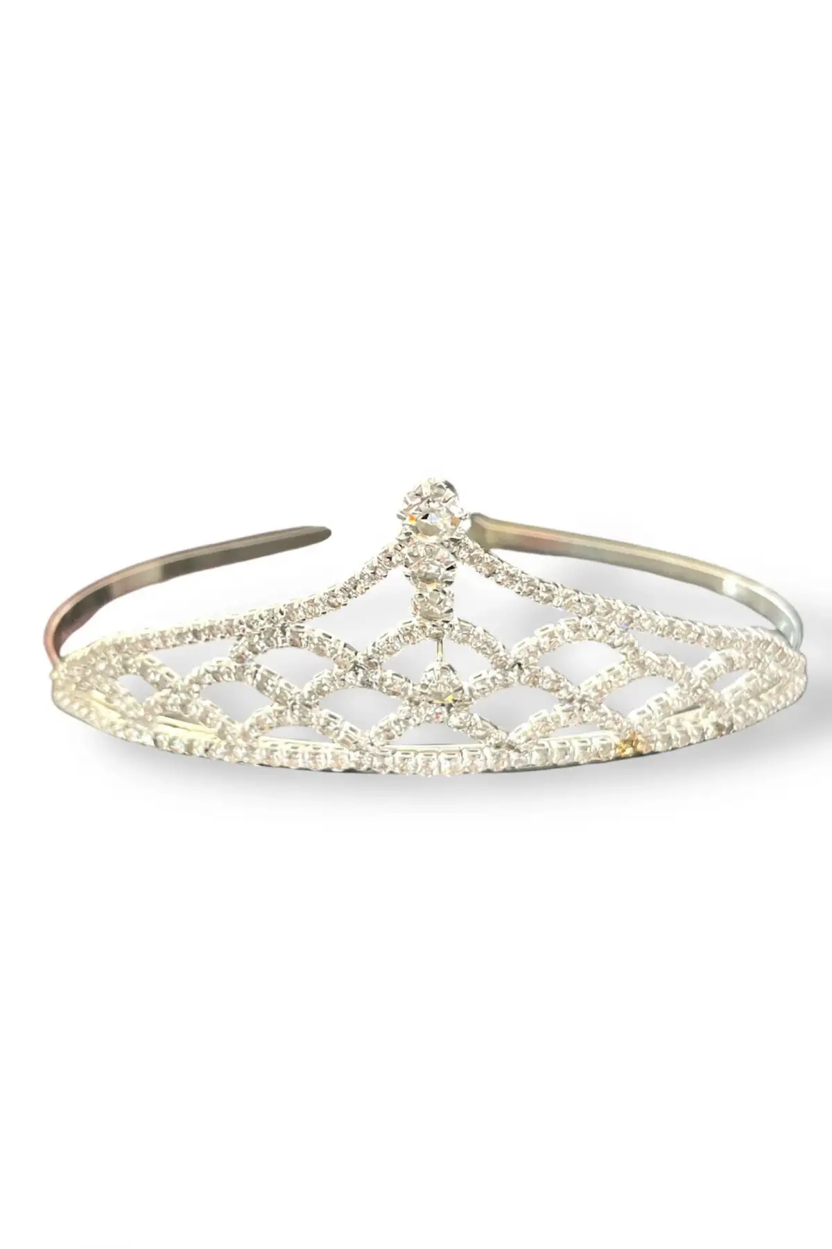 Zirkon Taşlı Gelin/Kına/Nişan/Söz Tasarım Taç