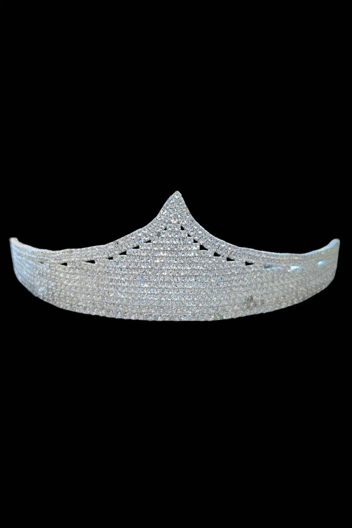 Zirkon Taşlı Gelin/Kına/Nişan/Söz Tasarım Taç