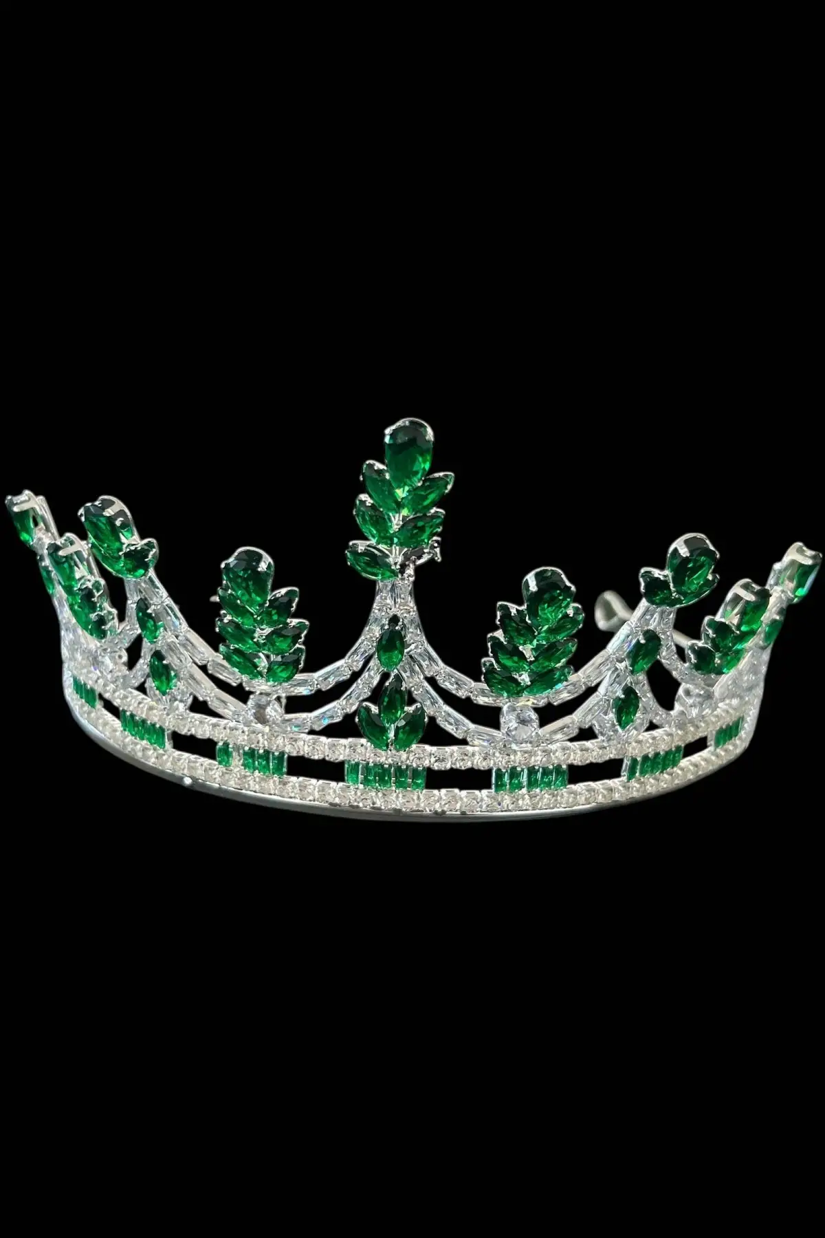 Zirkon Taşlı Gelin/Kına/Nişan/Söz Tasarım Taç