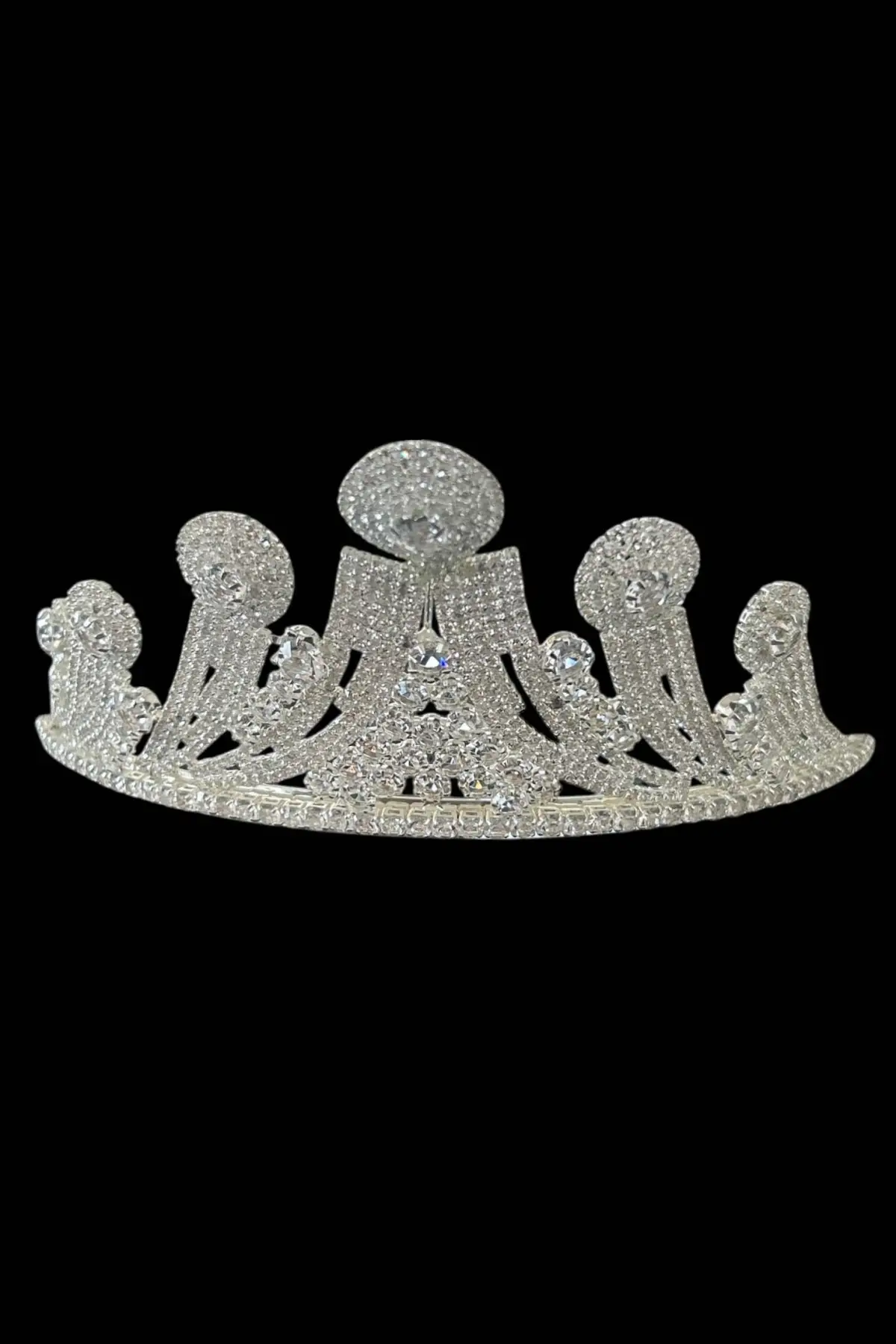 Zirkon Taşlı Gelin/Kına/Nişan/Söz Tasarım Taç