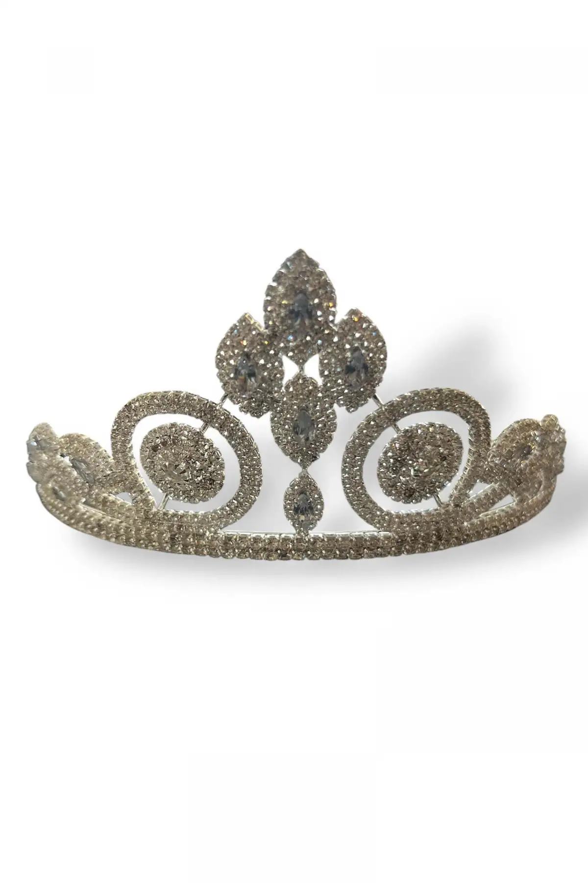 Zirkon Taşlı Gelin/Kına/Nişan/Söz Tasarım Taç