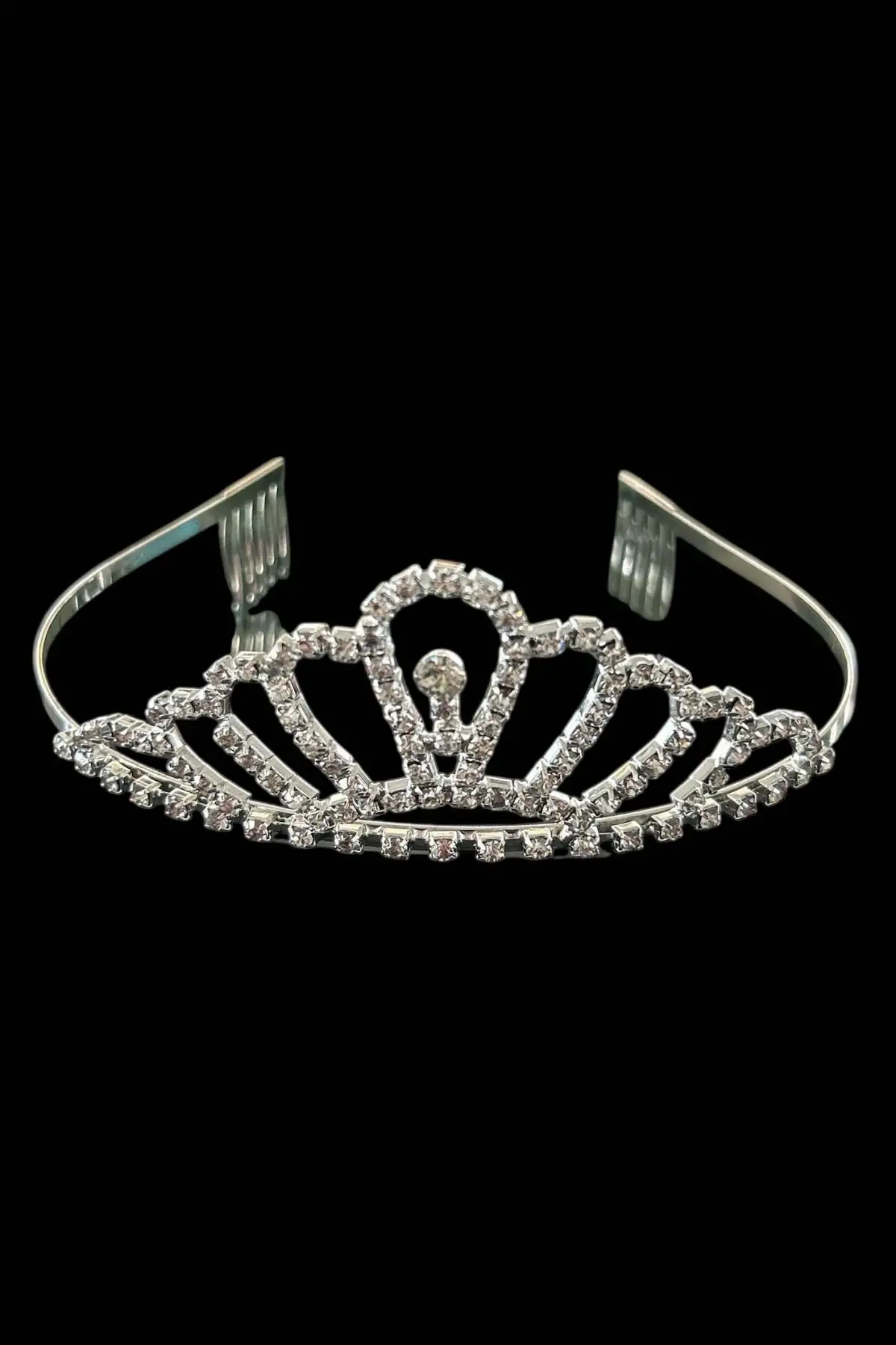 Zirkon Taşlı Gelin/Kına/Nişan/Söz Tasarım Taç