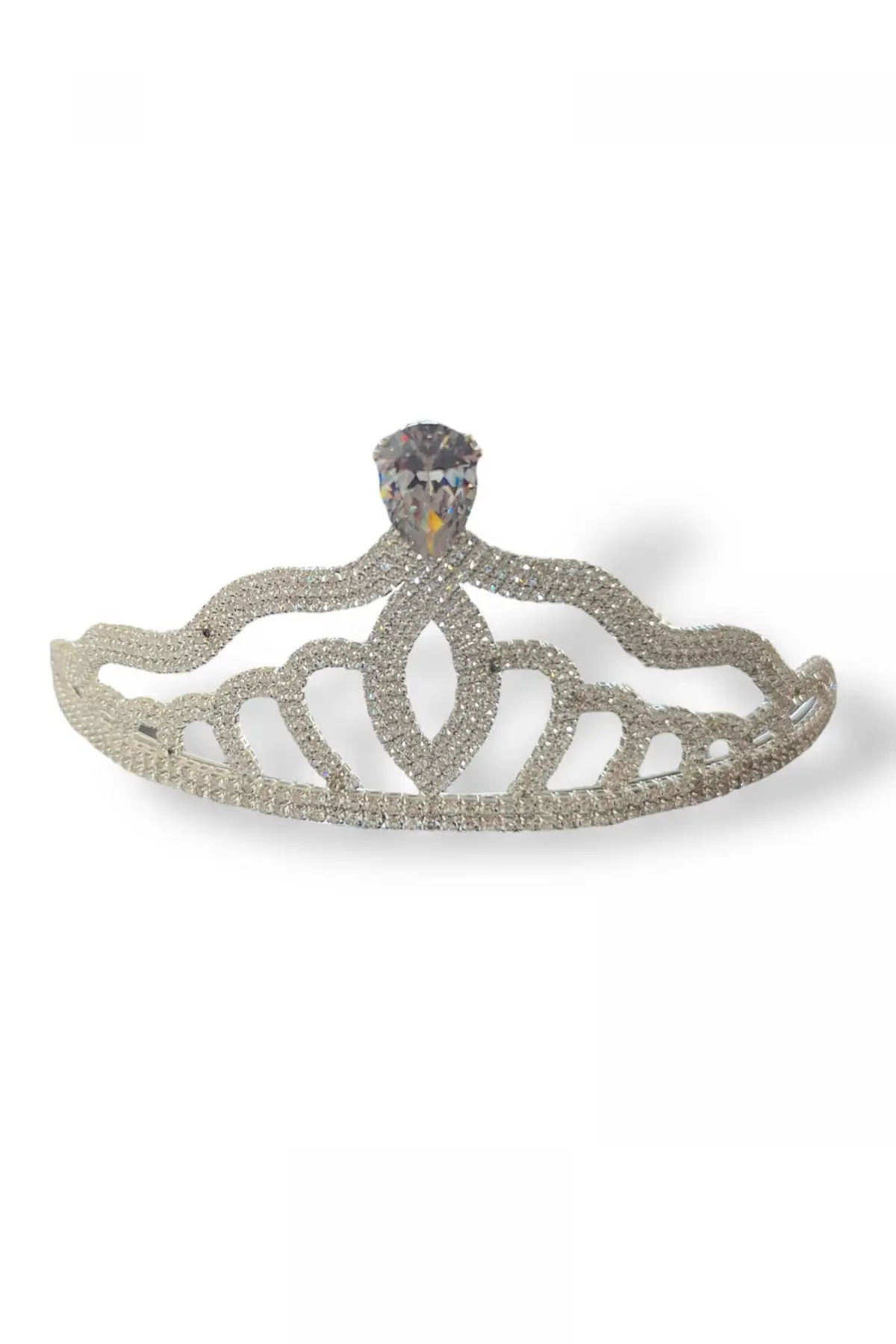 Zirkon Taşlı Gelin/Kına/Nişan/Söz Tasarım Taç
