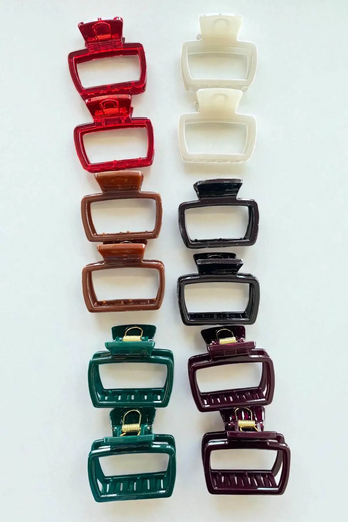 12li Karışık Renk Mandal Toka Set