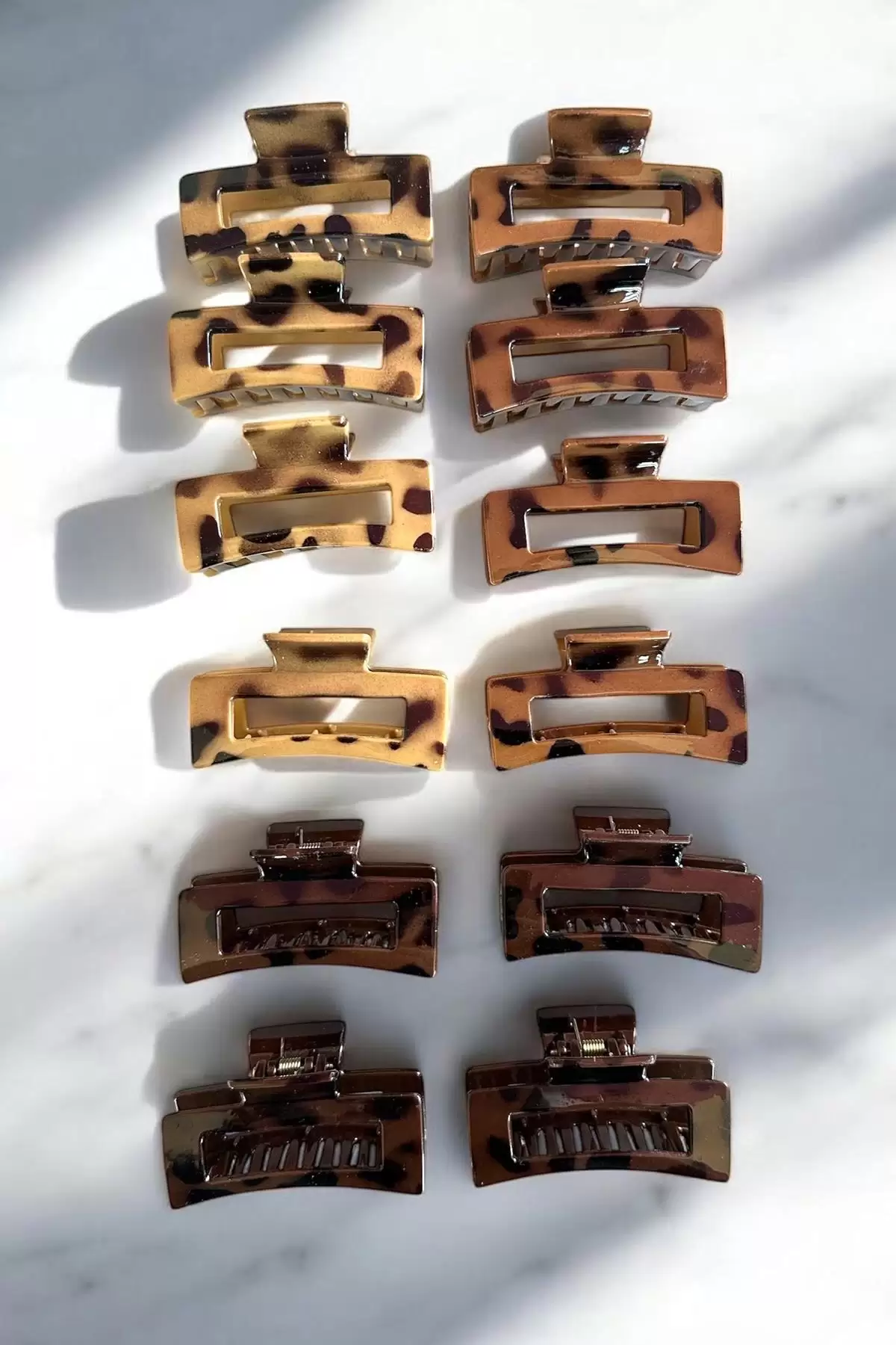 12li Karışık Renk Mandal Toka Set