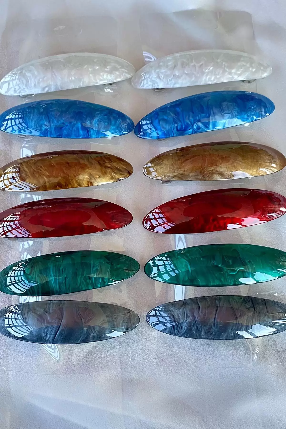 12li Karışık Renk Otomat Toka Set