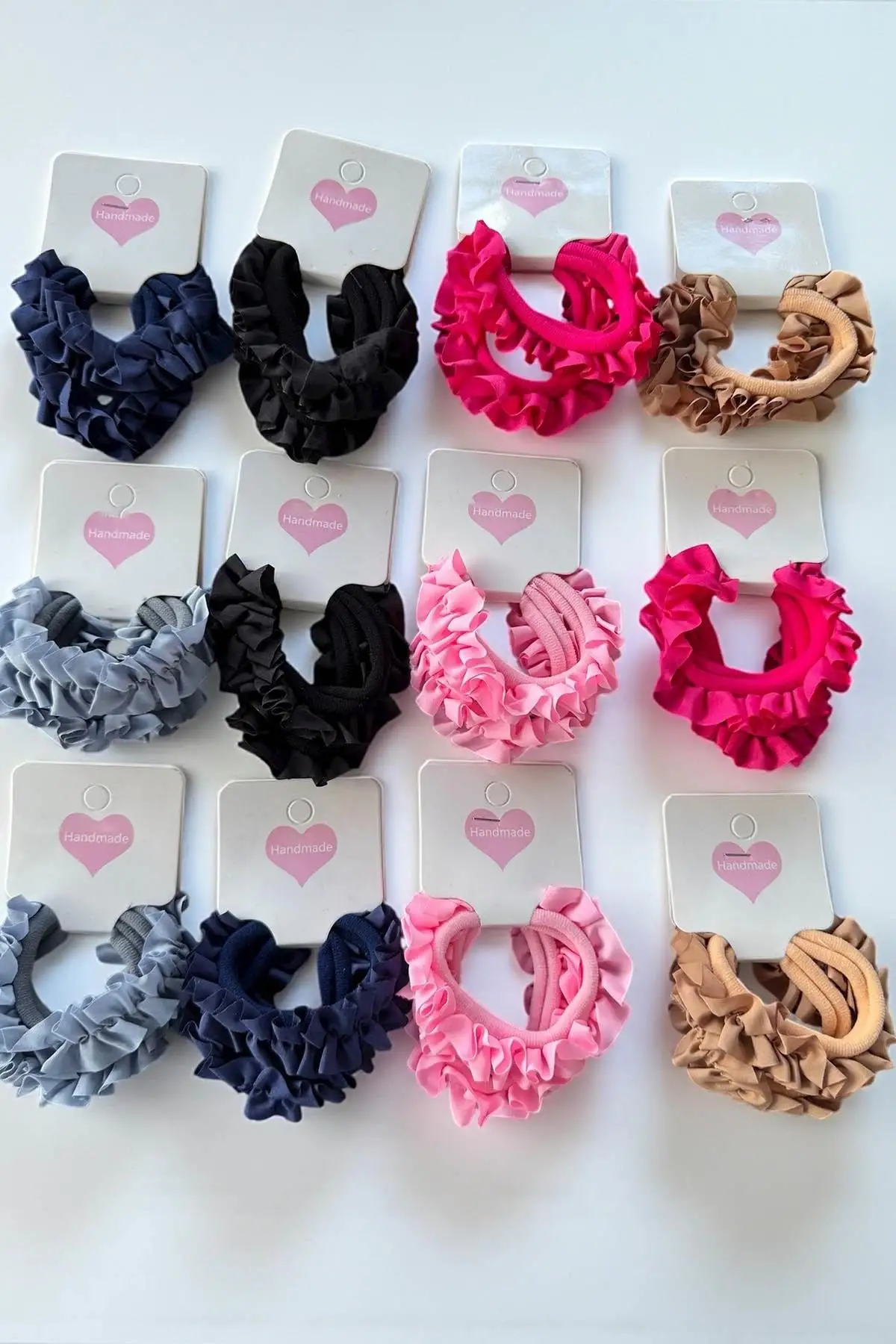 12li Karışık Renk Simit Toka Set