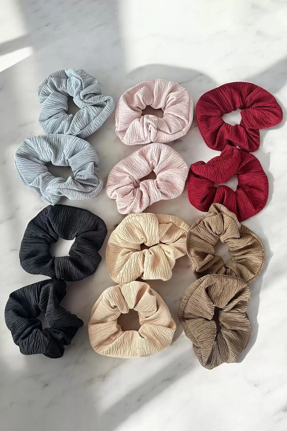12li Karışık Renk Simit Toka Set