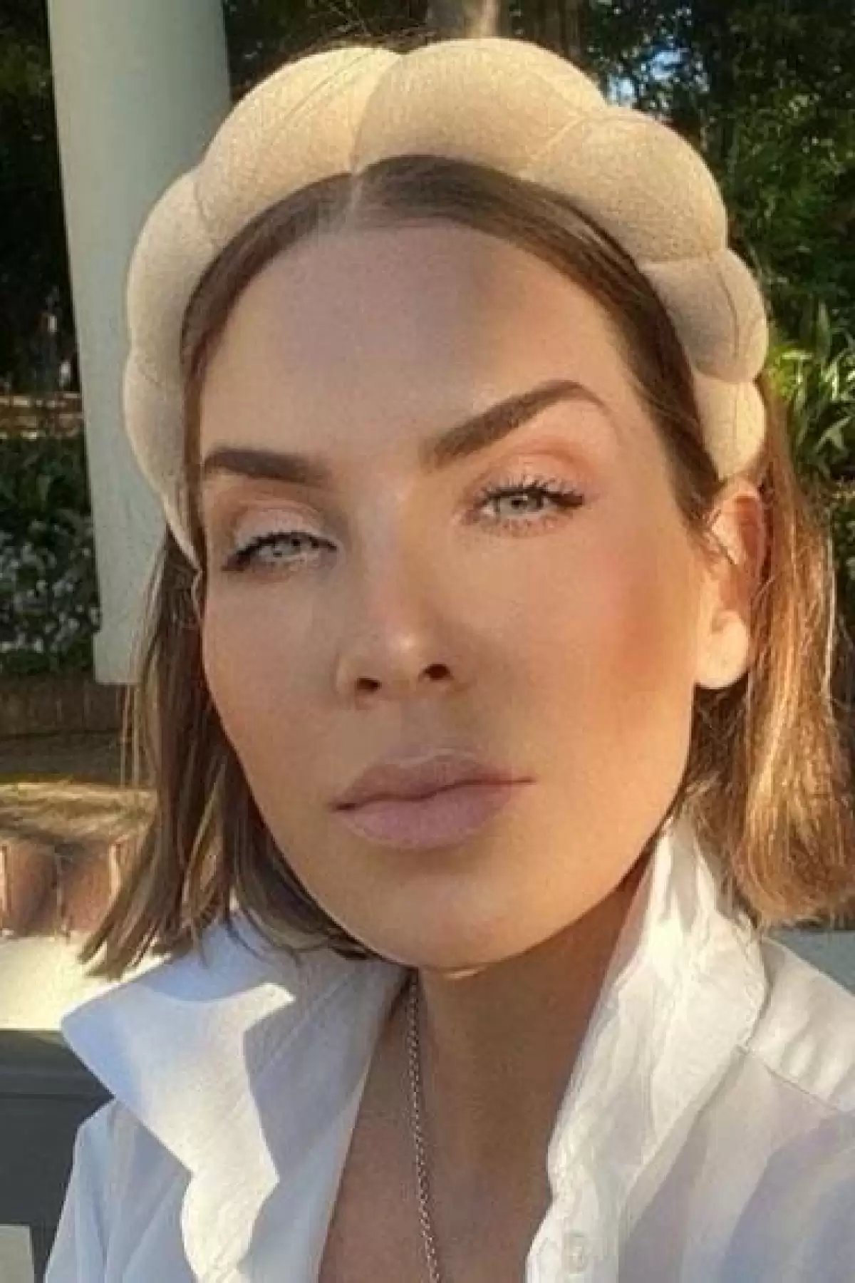 Açık Kahve Renk Spa Saç Bandı Havlu Taç
