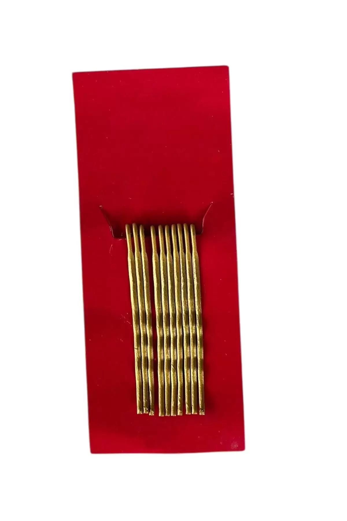 Altın Renk 10lu Tel Toka Set