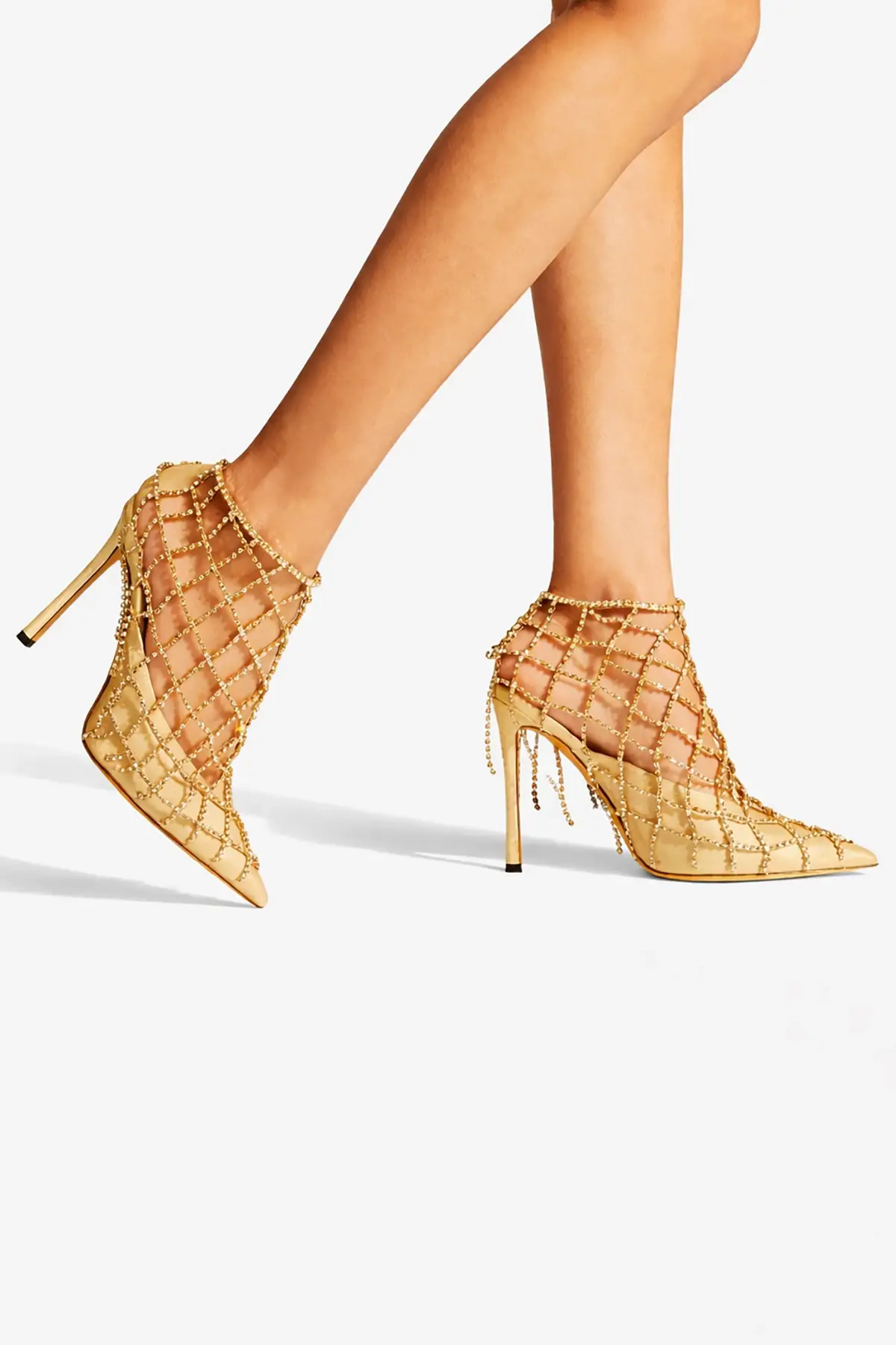 Altın Renk Taş Detaylı Ayak Aksesuarı