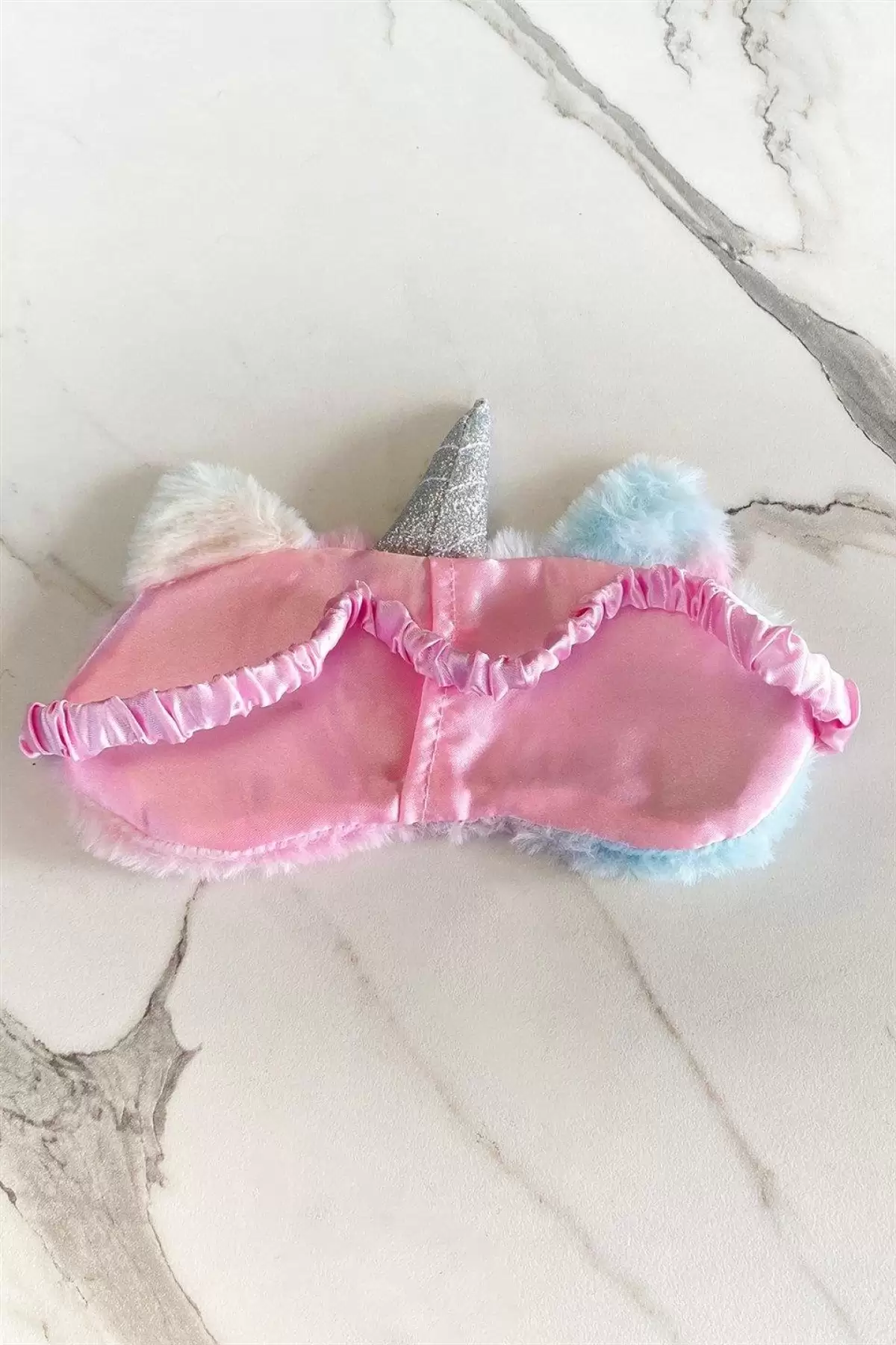 Çok Renkli Göz Figürlü Unicorn Uyku Bandı