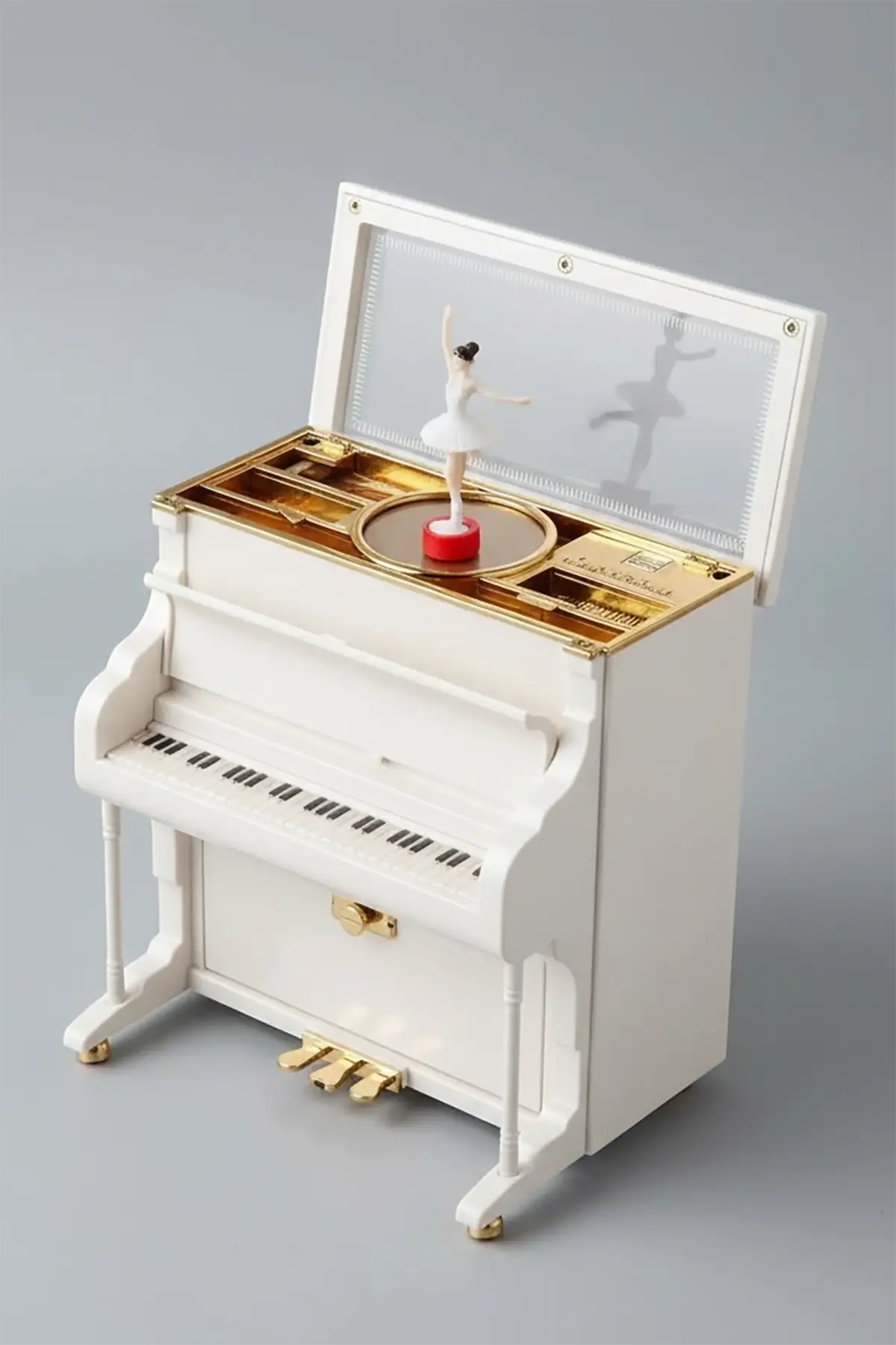 Dans Eden Balerinli Piyano Müzik ve Takı Kutusu