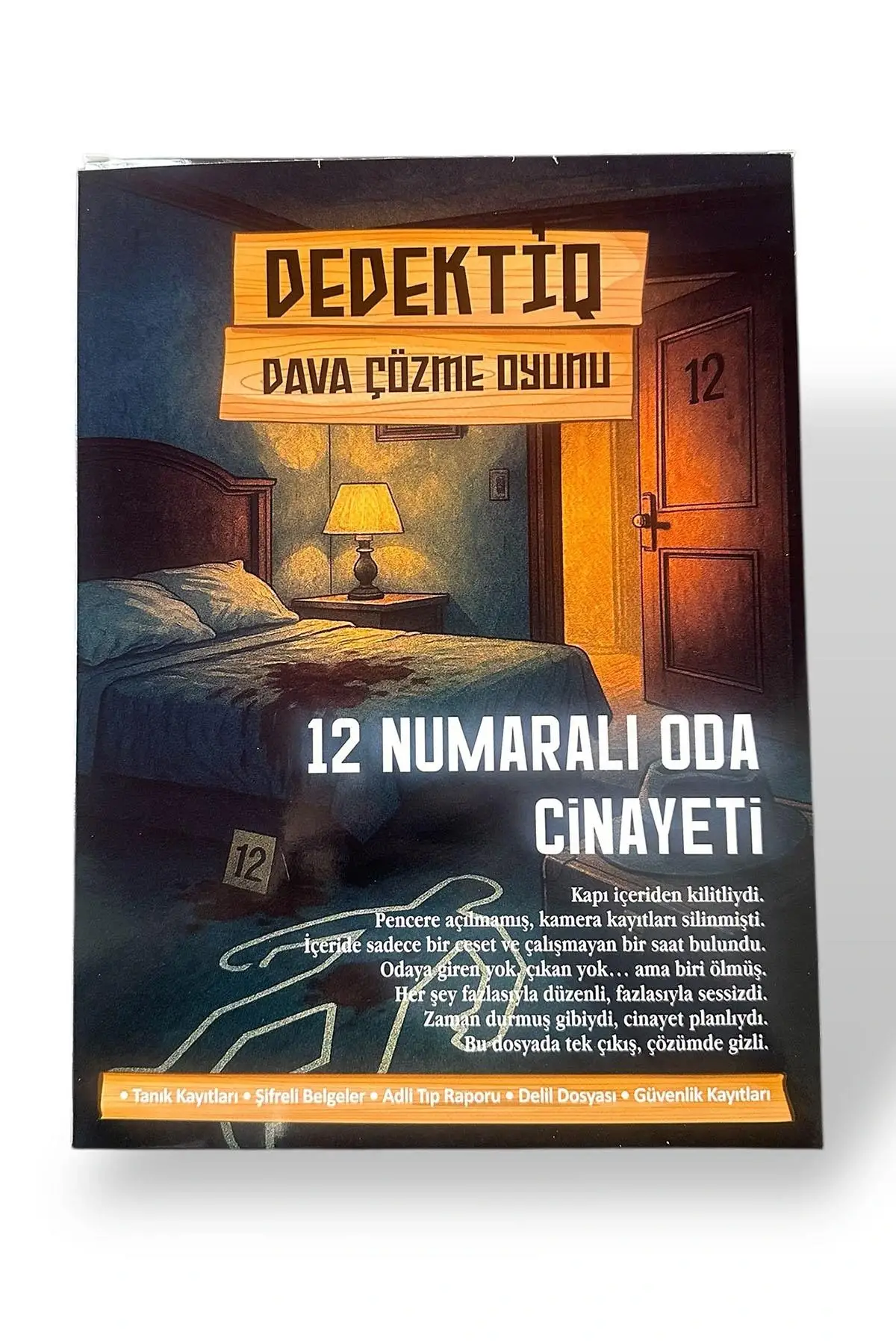 Dedektiflik Cinayet Çözme Oyunu - 12 Numaralı Oda Cinayeti