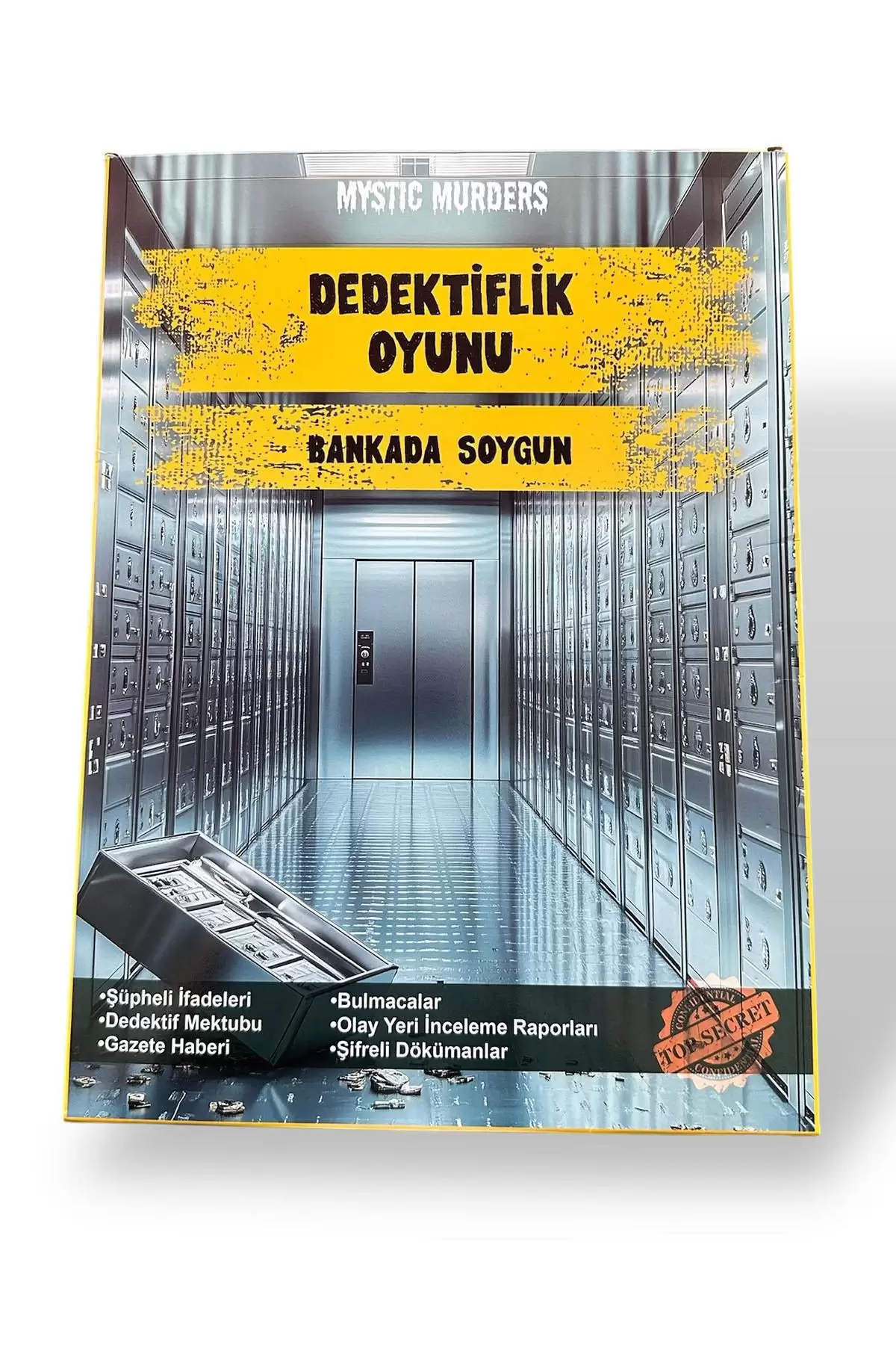Dedektiflik Cinayet Çözme Oyunu - Bankada Soygun
